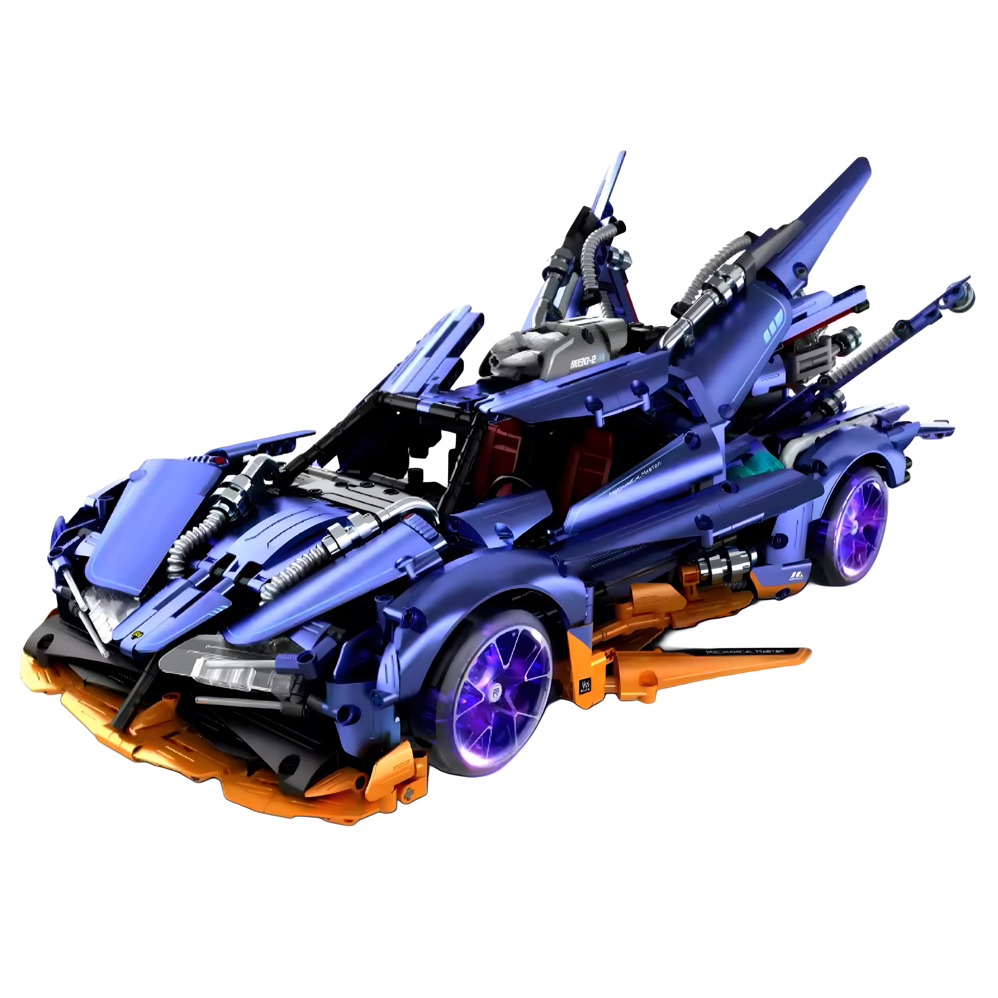 Drifting "Project Evo" Hypercar | 2388pcs | Block World