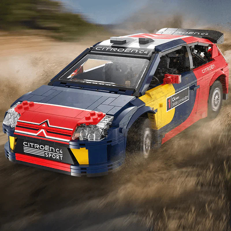 Remote Controlled 2008 Citroën C4 WRC | 1568pcs
