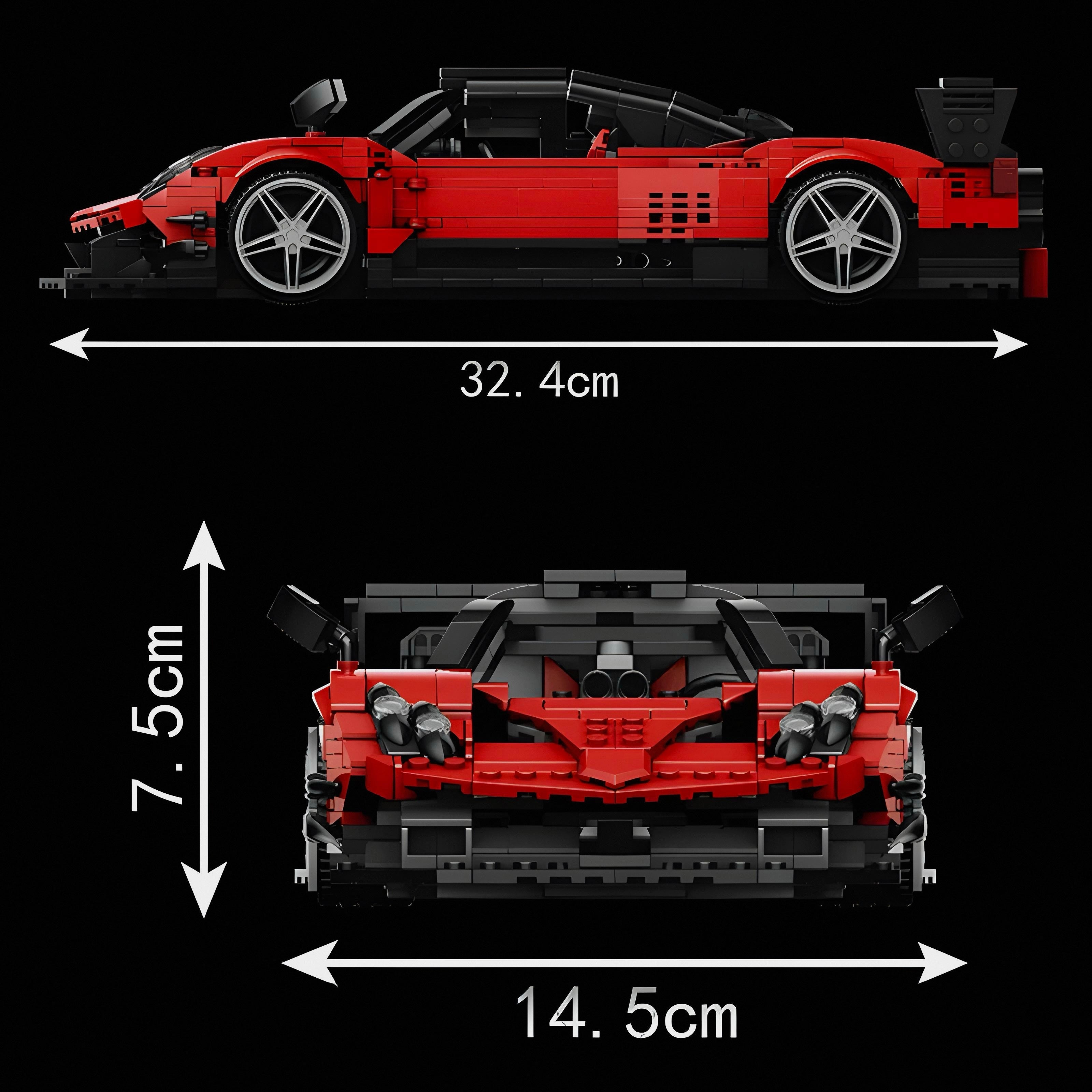 2022 Italian Hypercar | 1278pcs | Block World