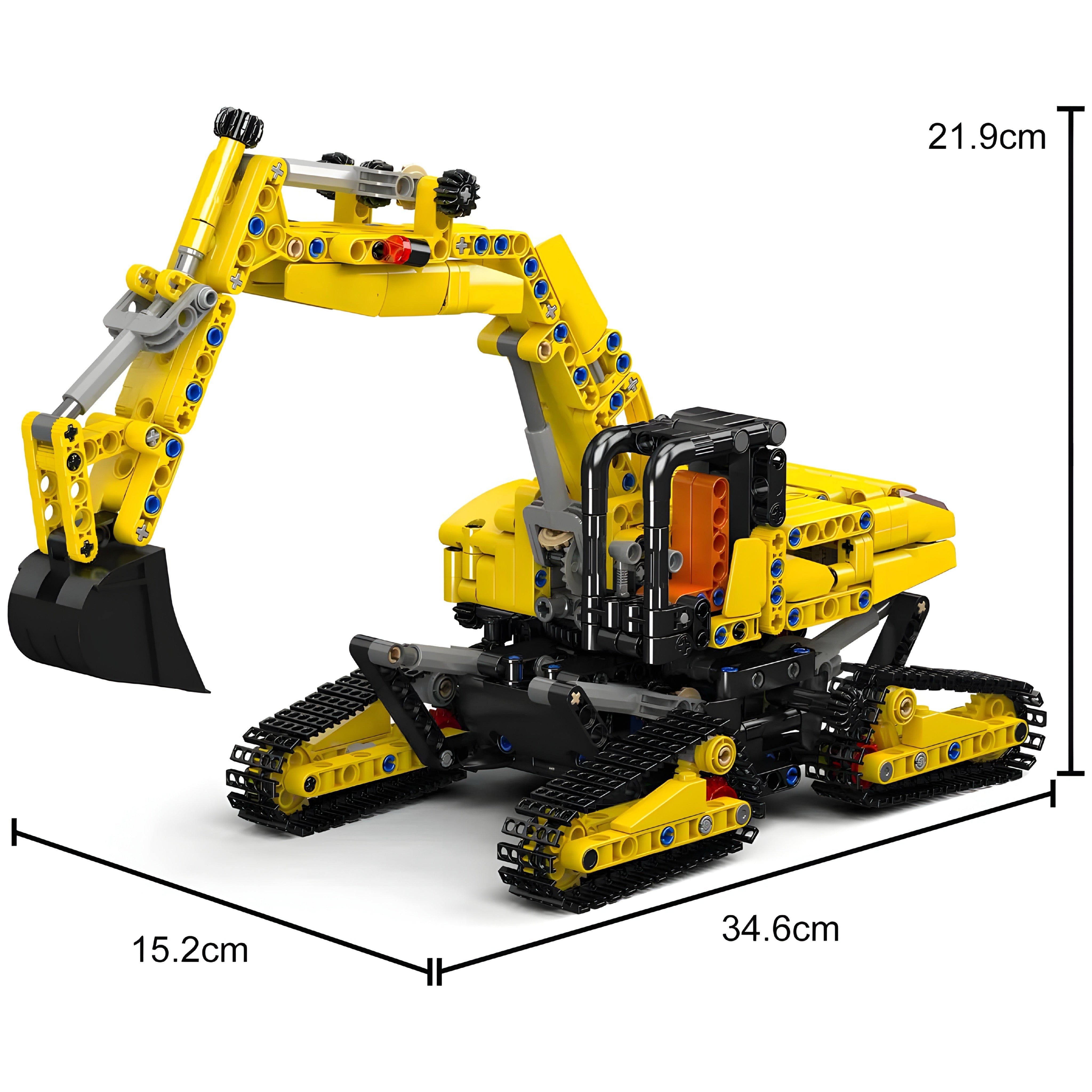 Tracked Construction Excavator | 840pcs