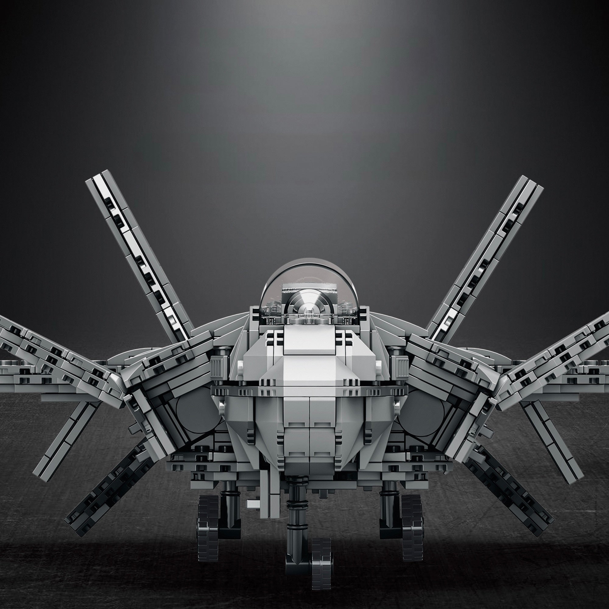 J-20 Fighter Aircraft | 1918pcs | Block World