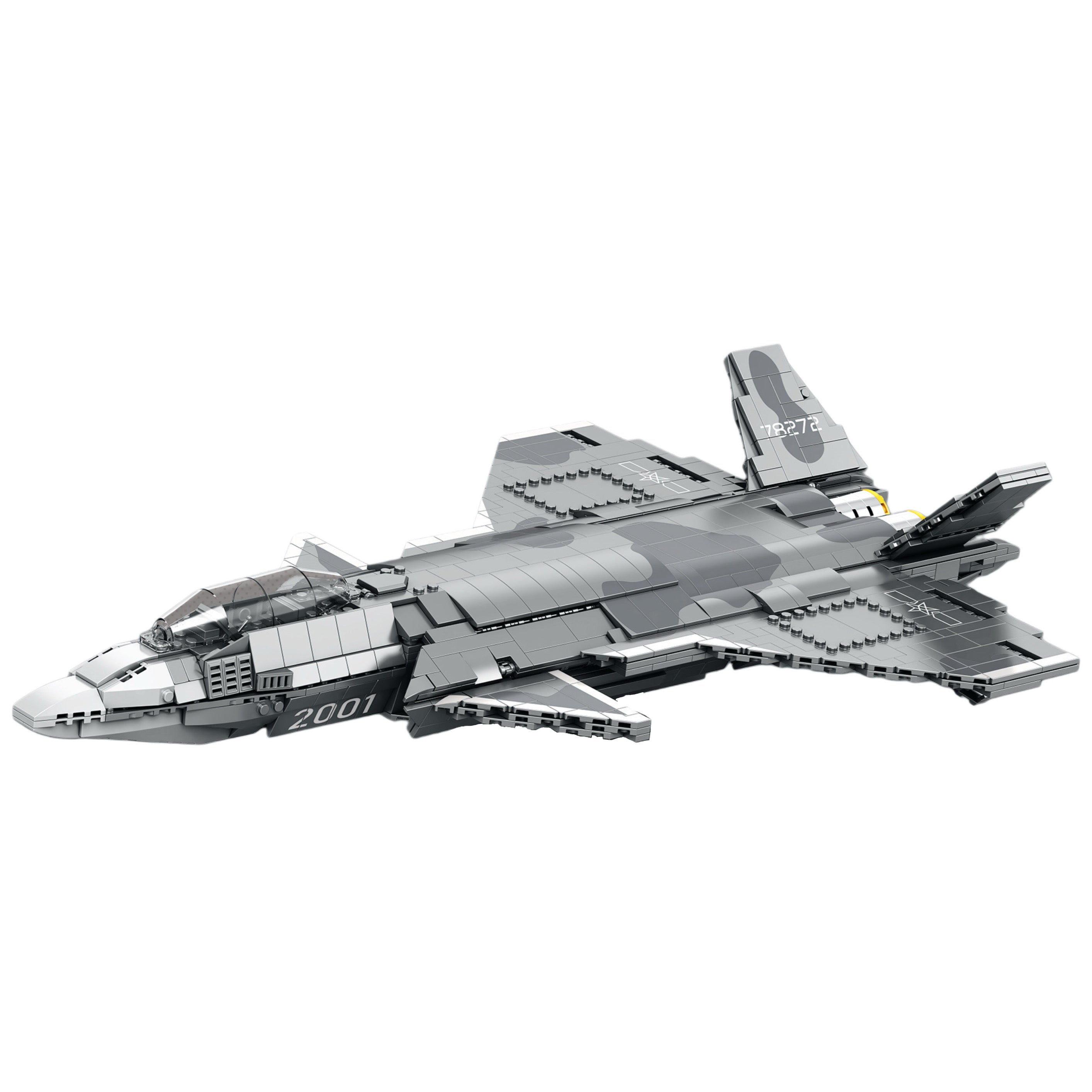 J-20 Fighter Aircraft | 1918pcs | Block World