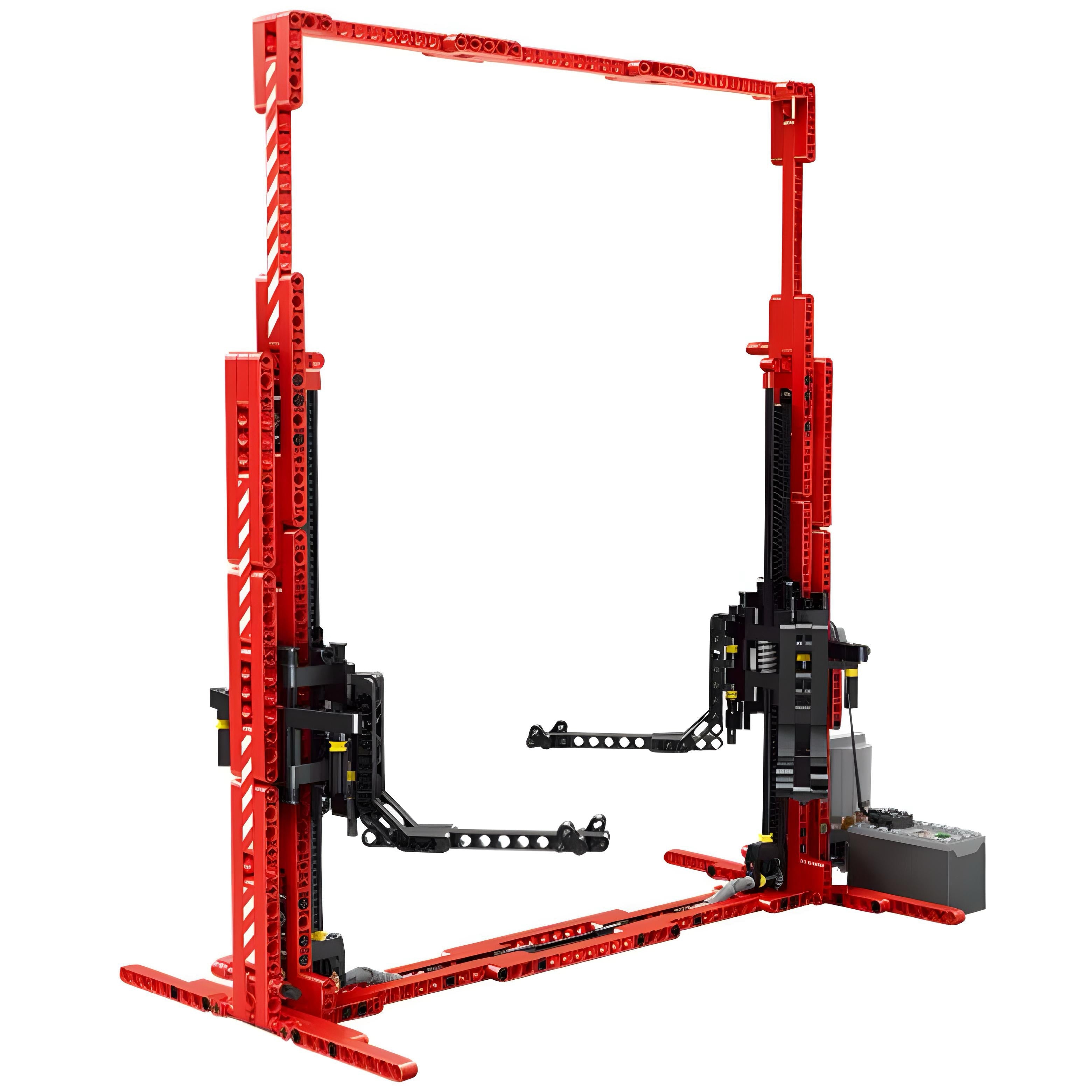1:8 Electric Car Lift | 537pcs | Block World