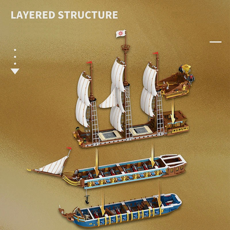 Leader Of The Royal Fleet | 3164pcs | Block World