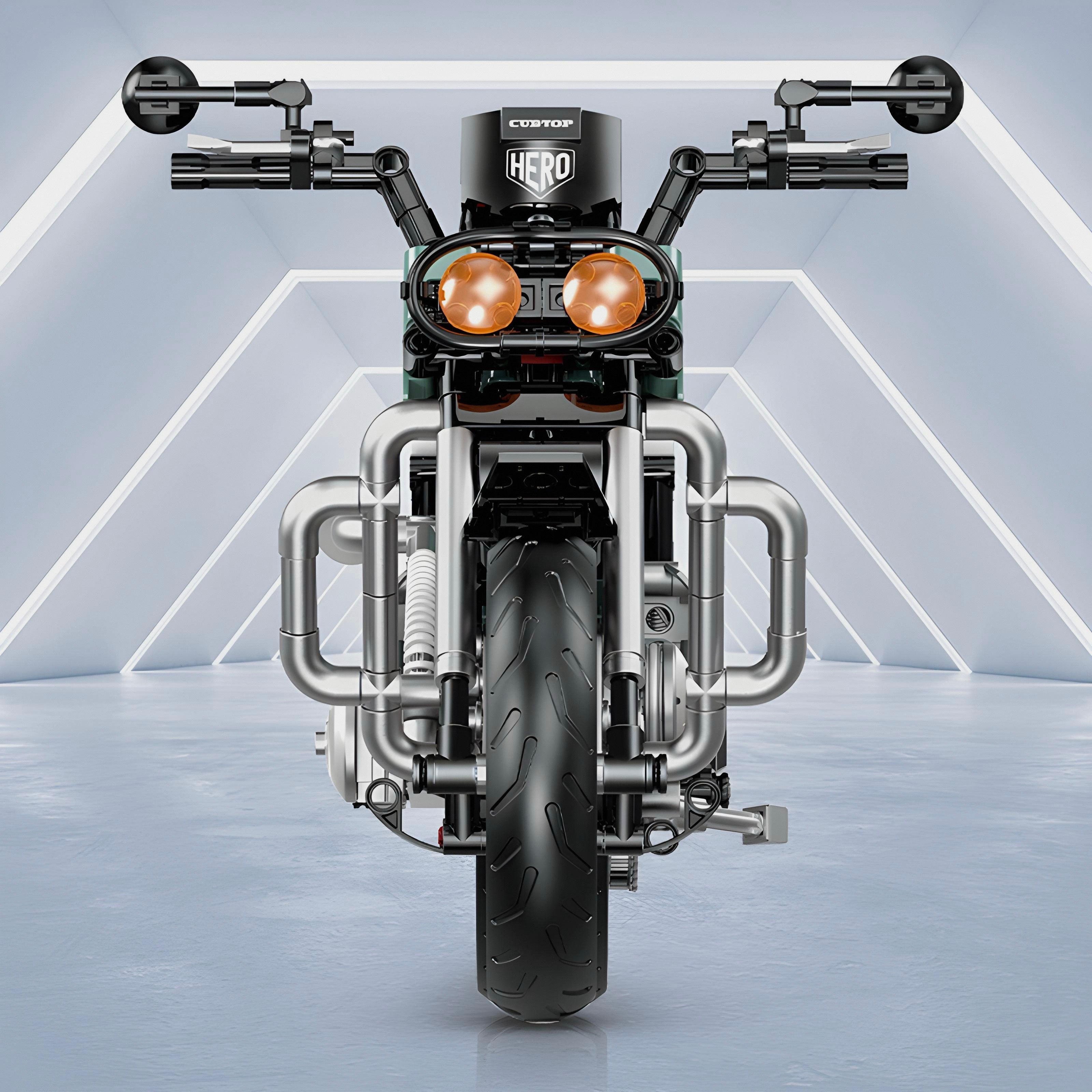 JDM 125cc Bike | 630pcs | Block World