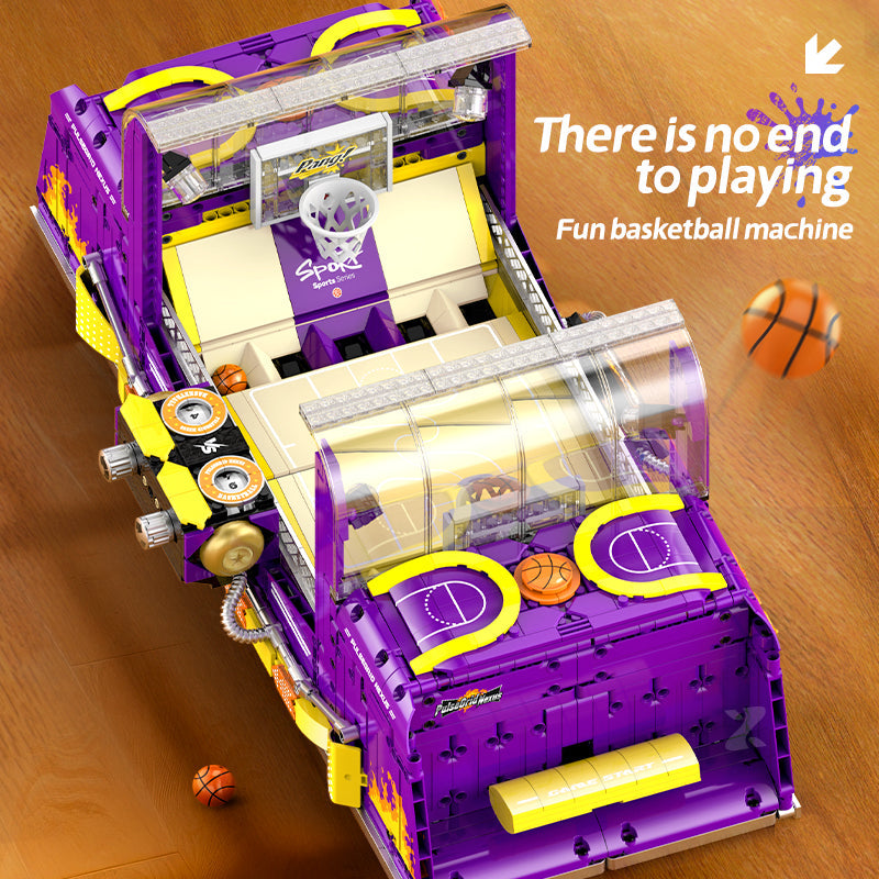 Interactive Basketball Court | 2036pcs | Block World