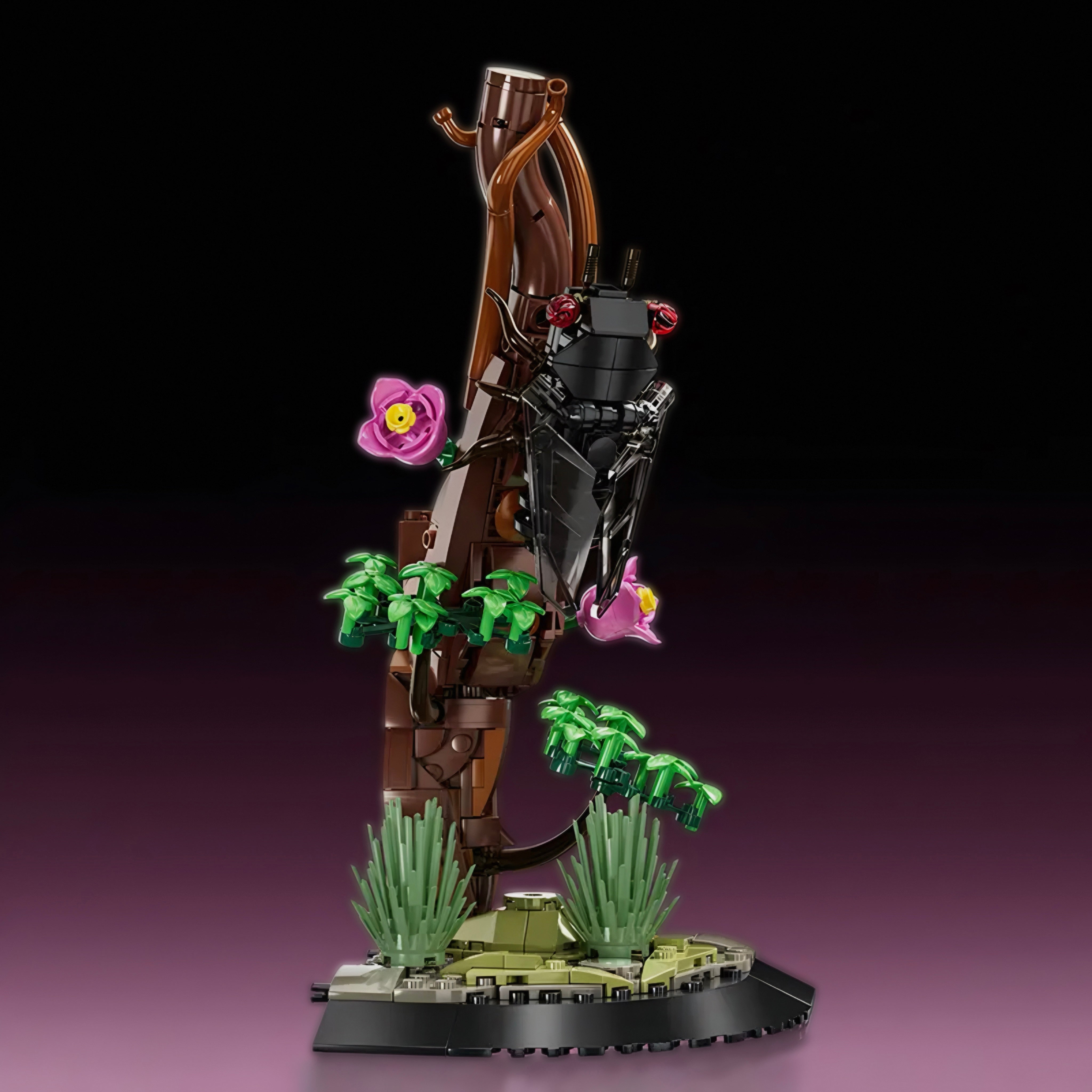 Cicada on Branch | 418pcs | Block World