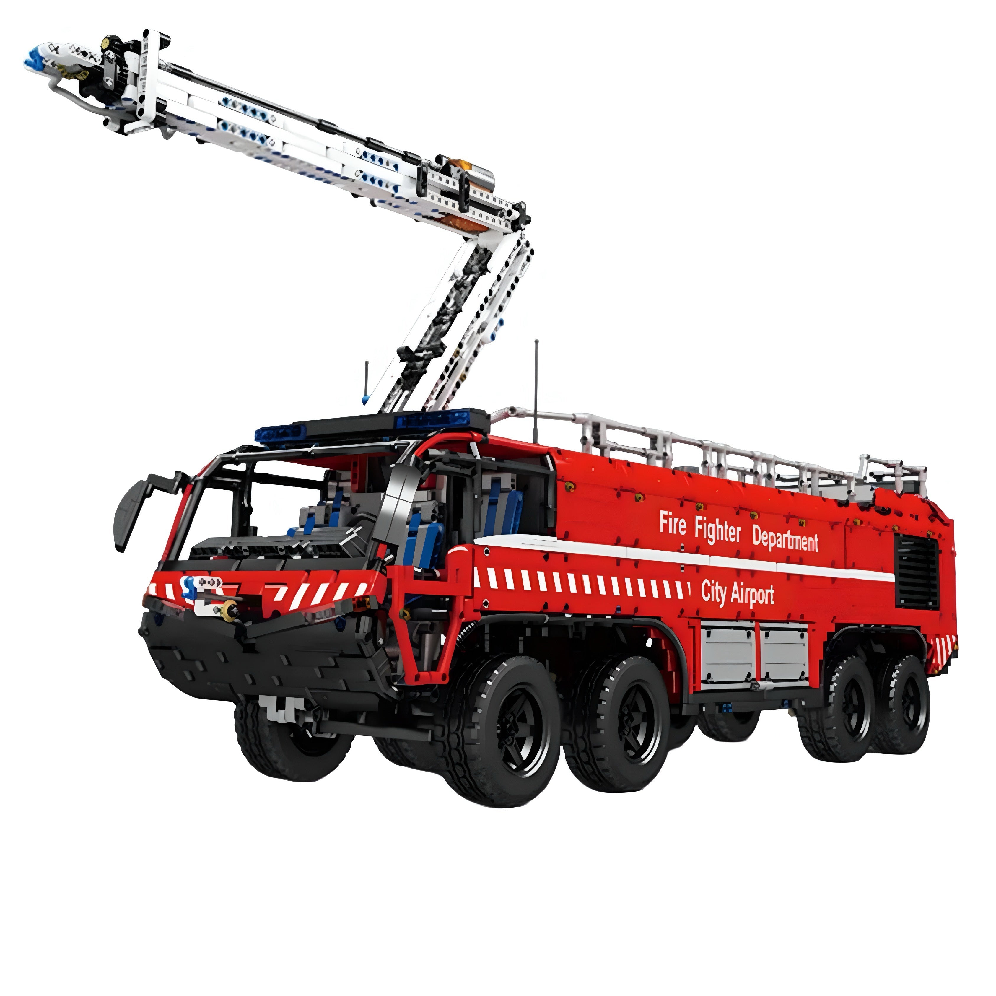 Airport Firetruck | 6654pcs | Block World