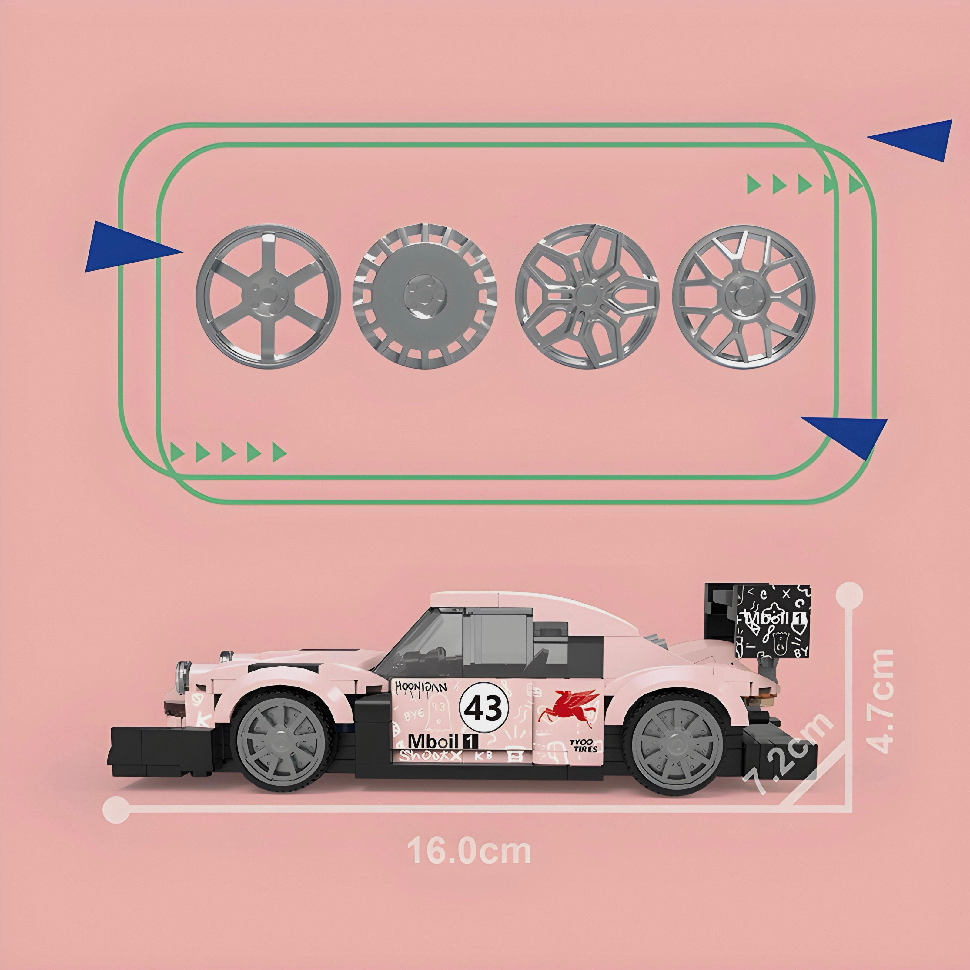 Ken Block's 1400HP Hoonipigasus | 348pcs | Block World