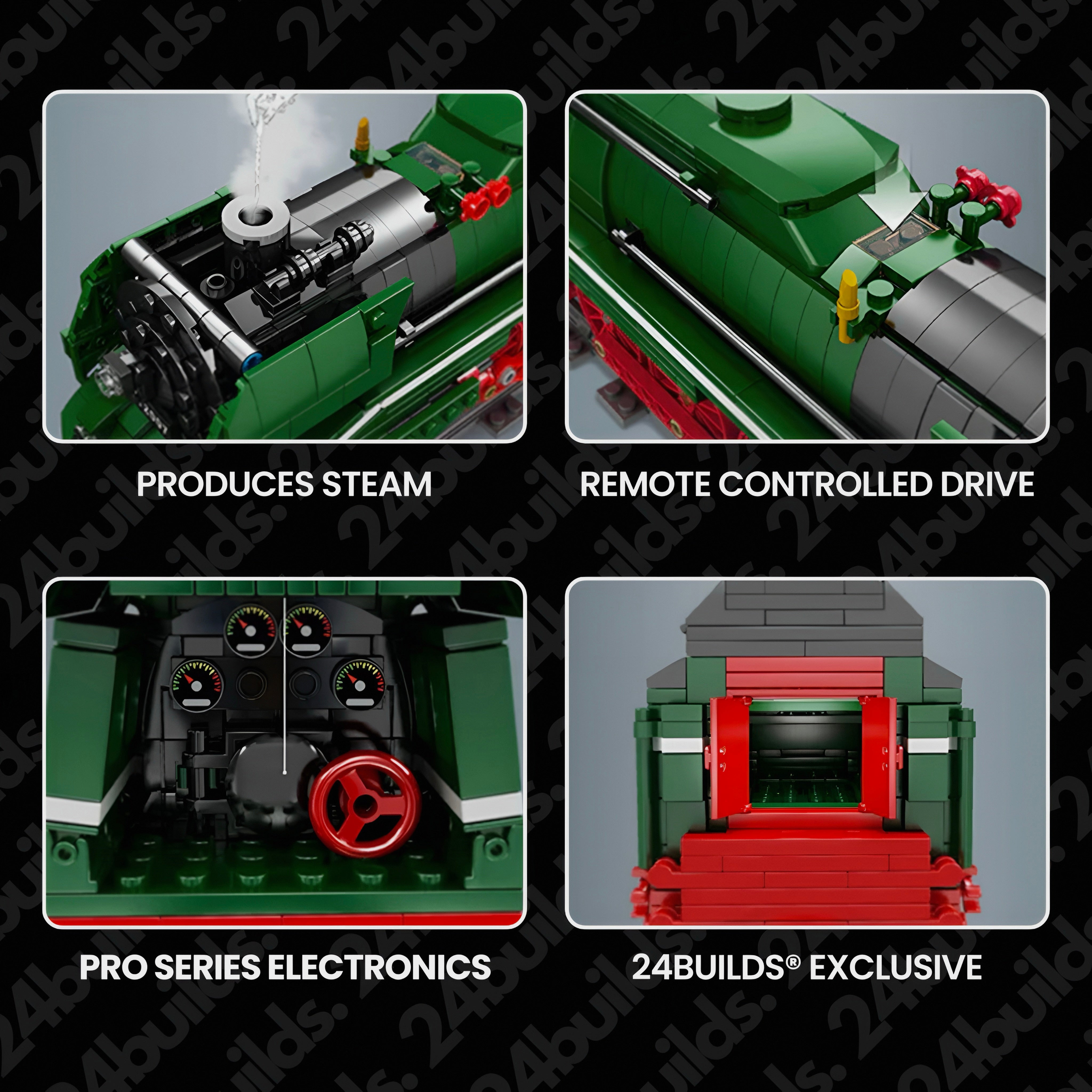 BR18 201 German Express | 2348pcs | Block World