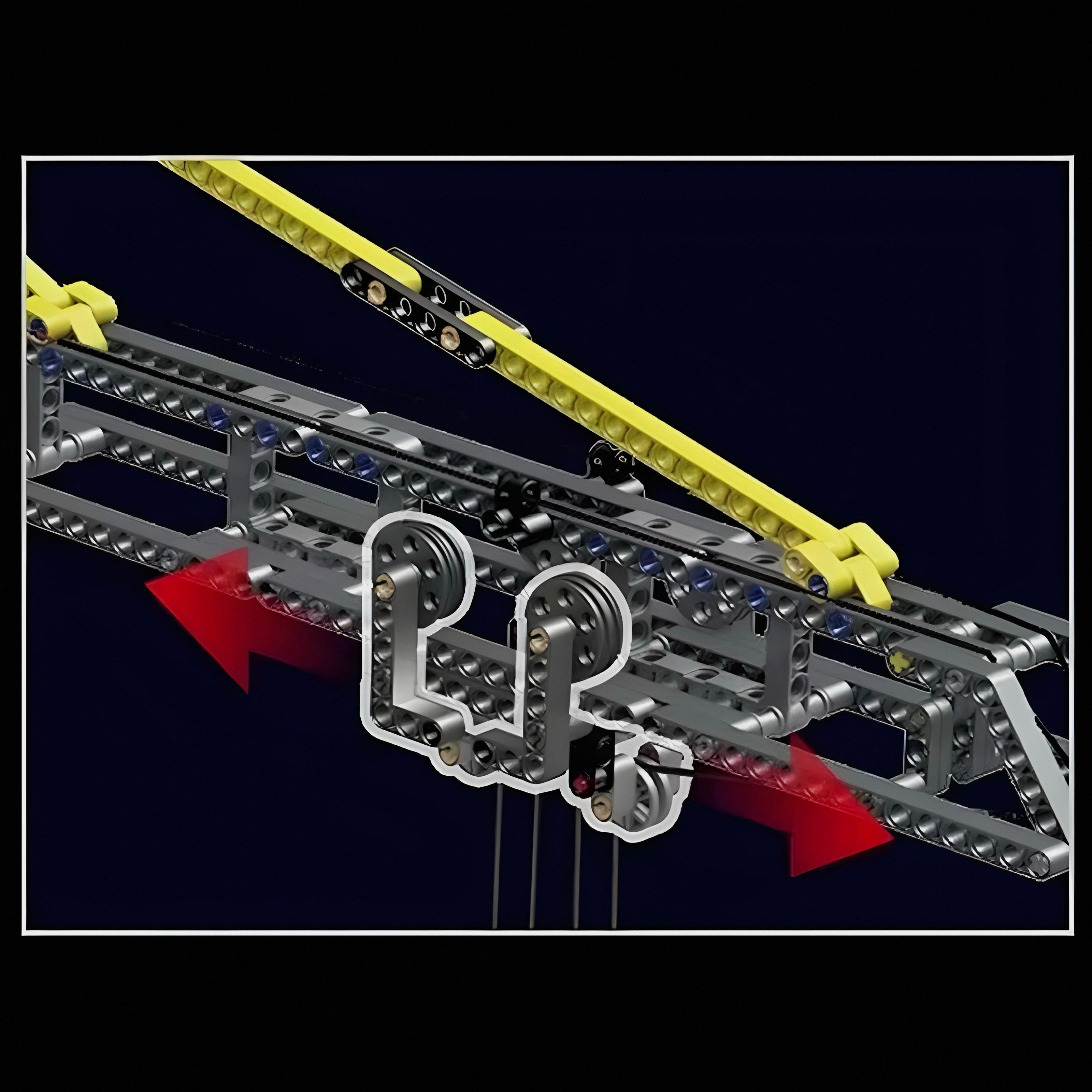 Remote Controlled 98cm Tower Crane | 1796pcs