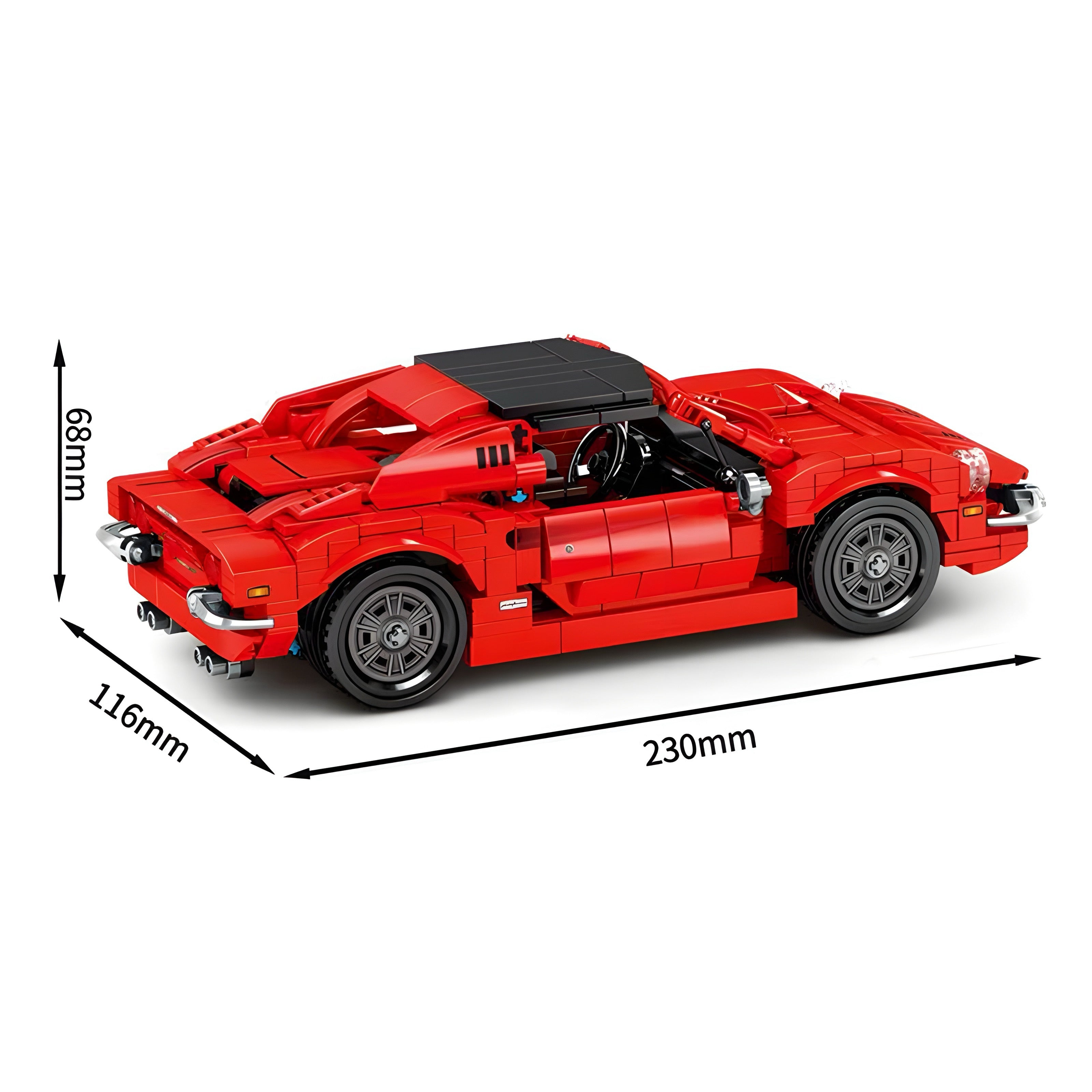 1973 GTS Italian Legend | 634pcs | Block World
