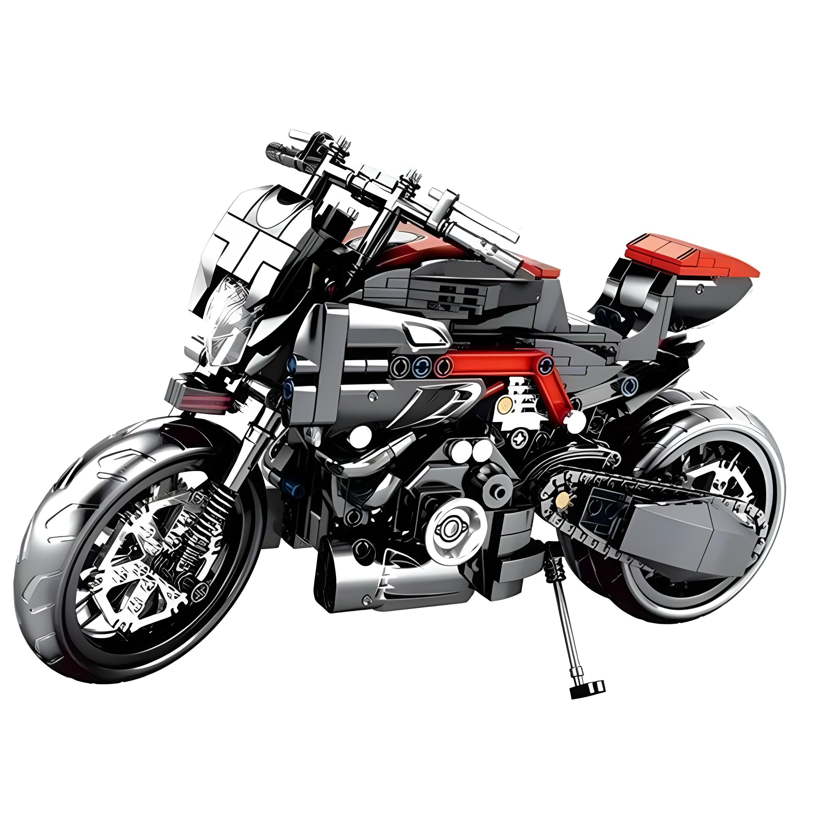 Diavel Motorbike | 702pcs | Block World
