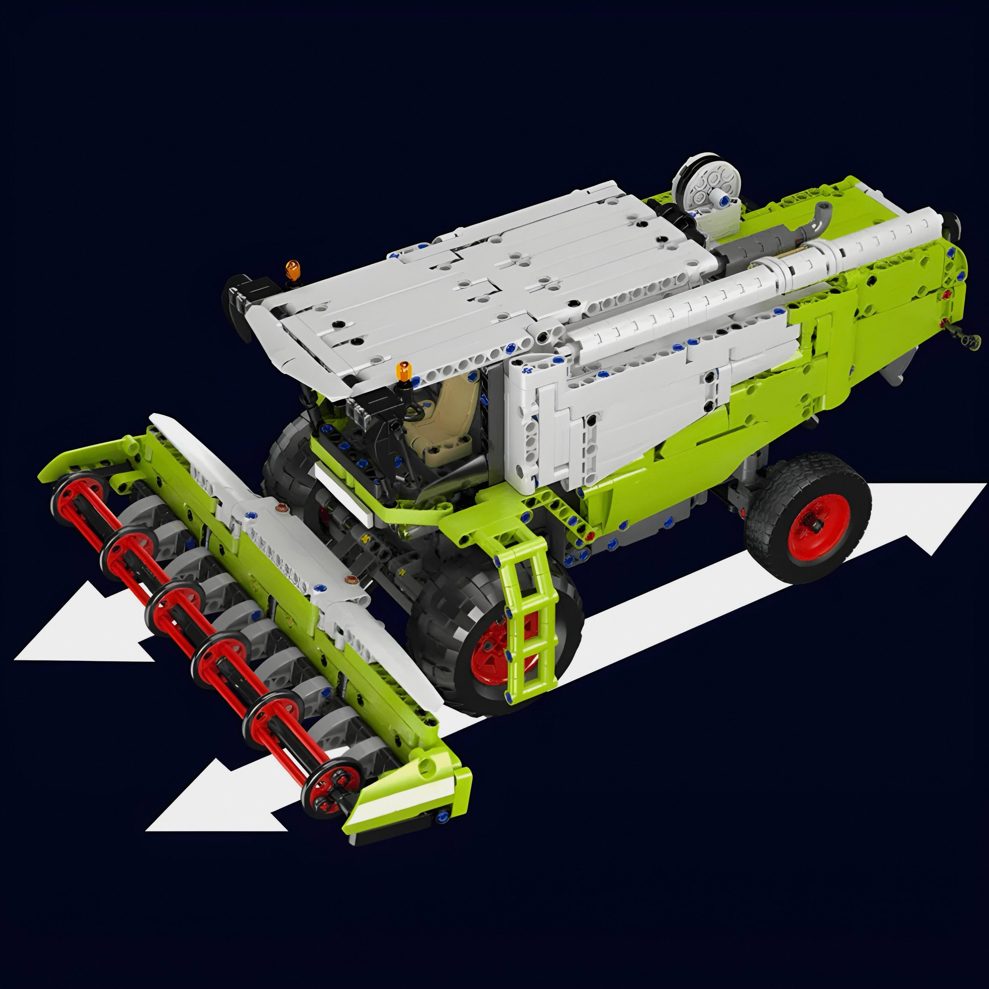 Remote Controlled Combine Harvester | 1264pcs