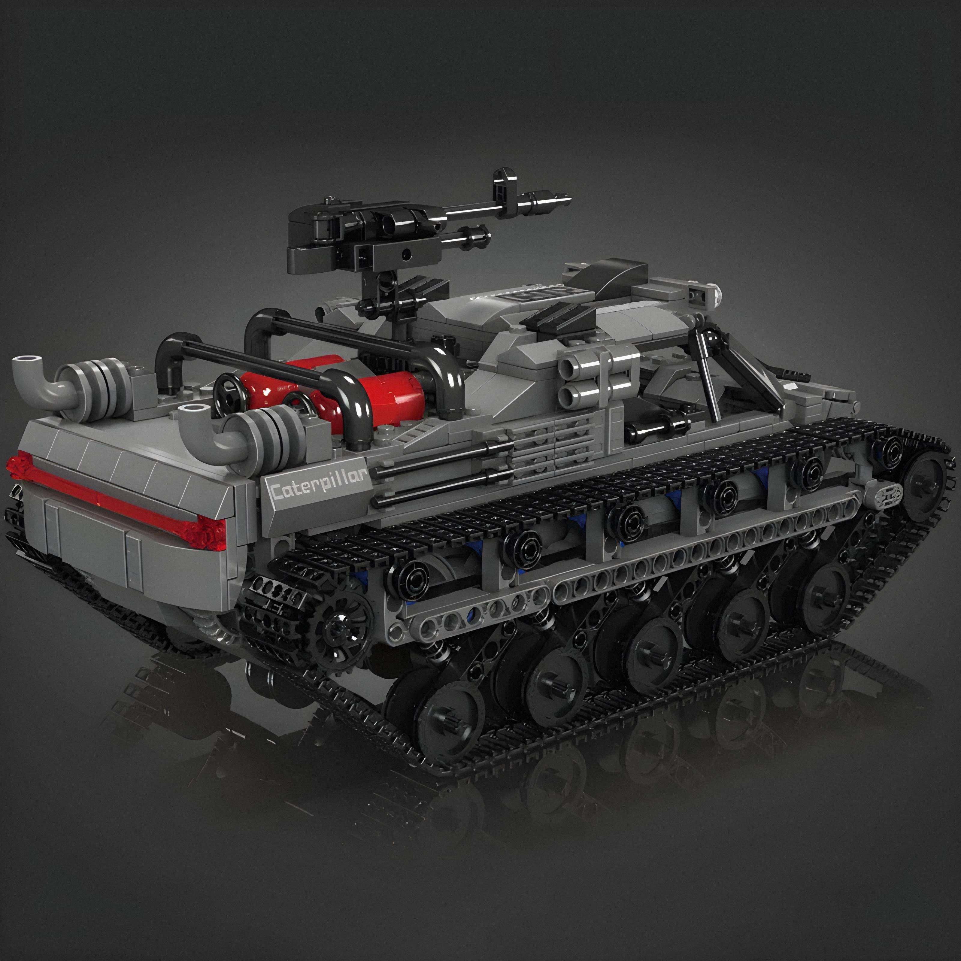 All Terrain Military Tank EV2 | 1047pcs | Block World