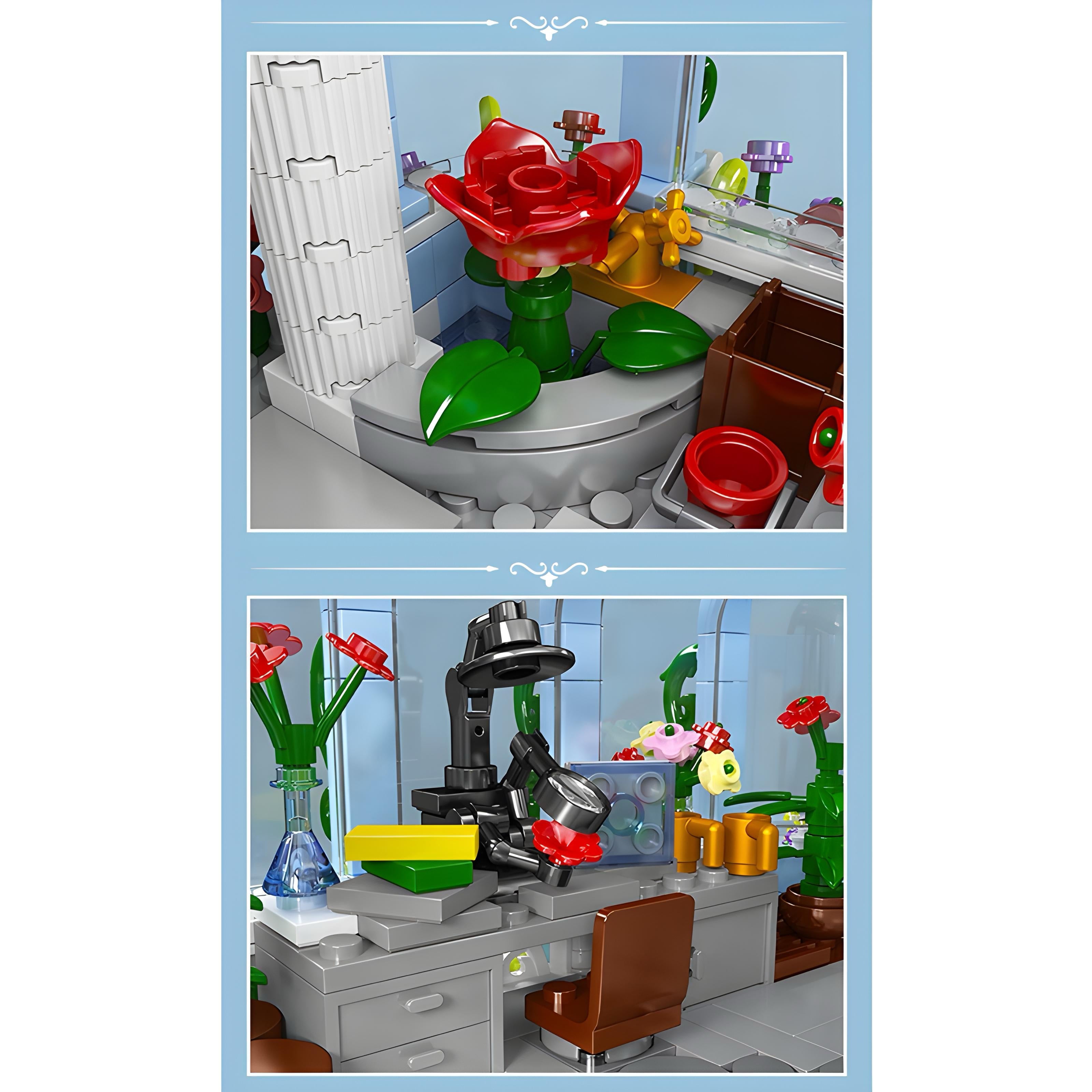 Green House | 1290pcs | Block World
