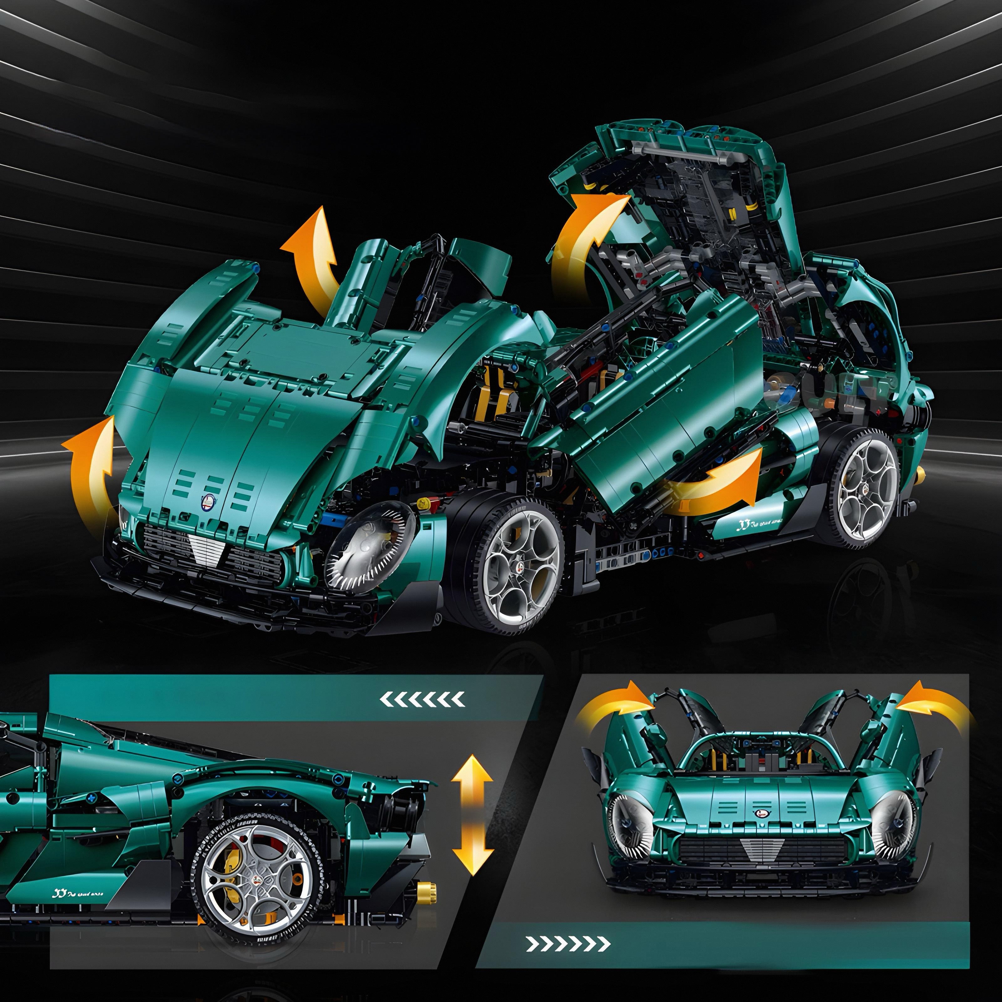 Collector's 33 Stradale | 4208pcs | Block World