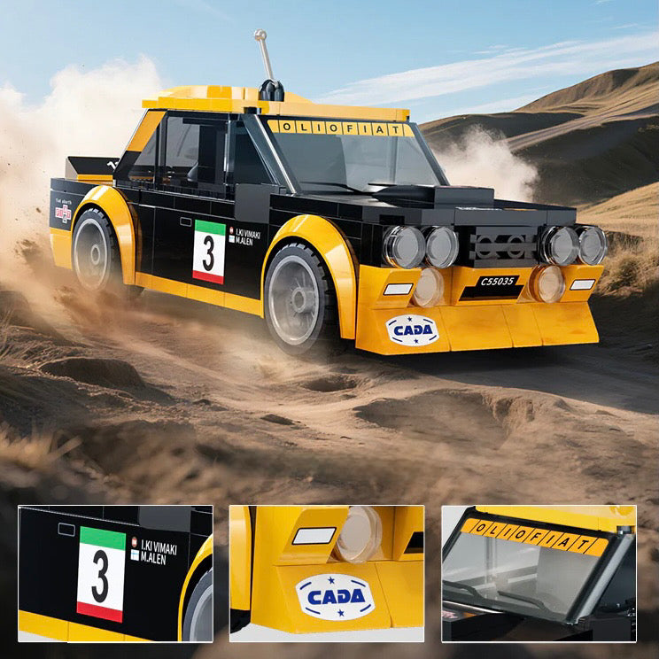 Fiat 131 Abarth | 256pcs | Block World