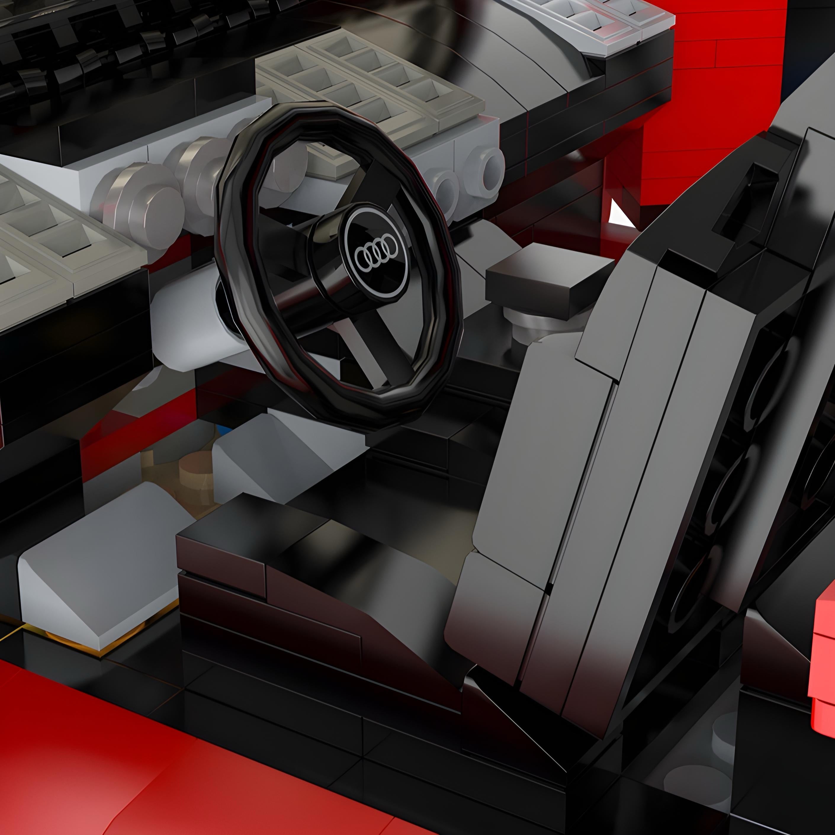Audi R8 Spyder | 1442pcs | Block World