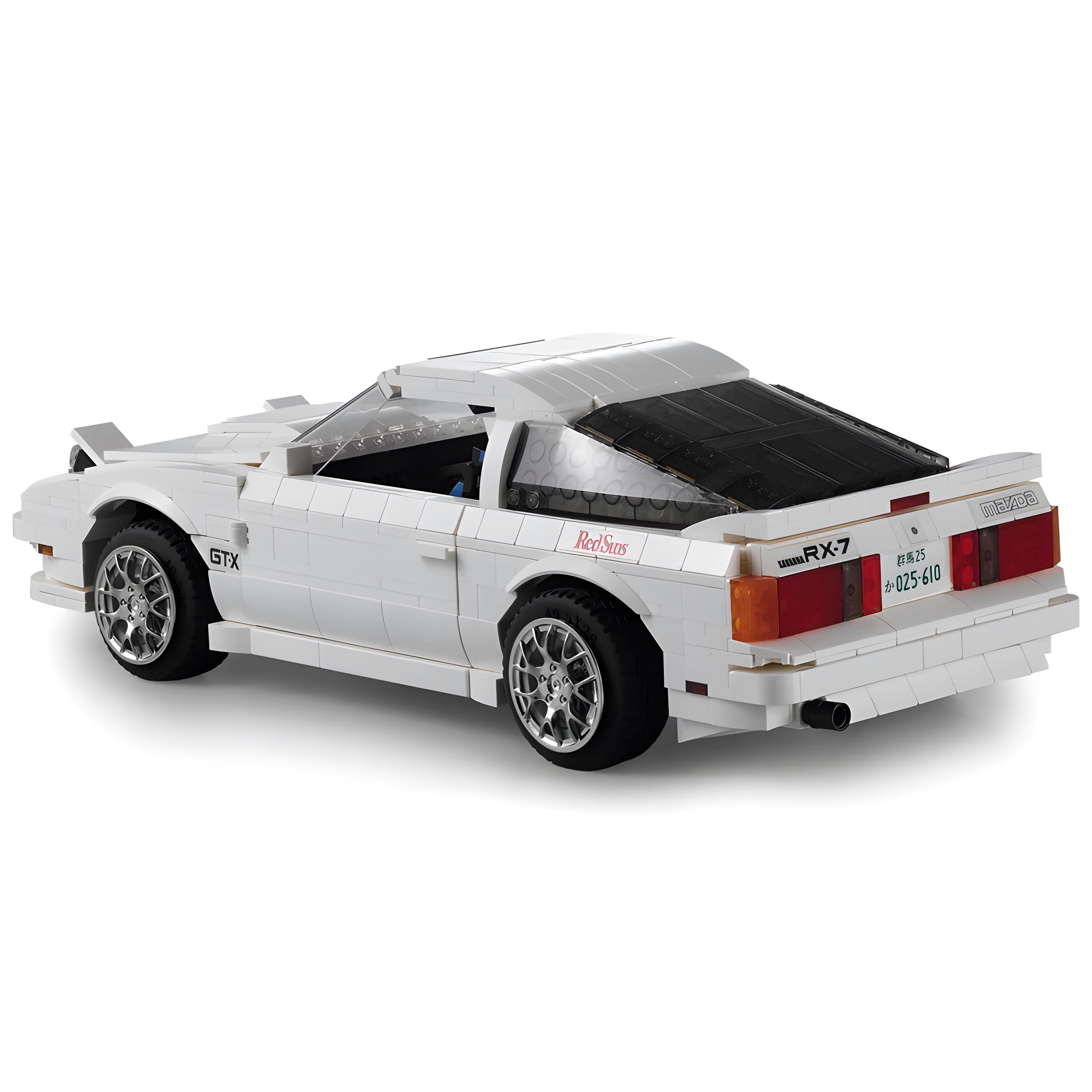 Initial D FD3S RX-7 | 1655pcs | Block World
