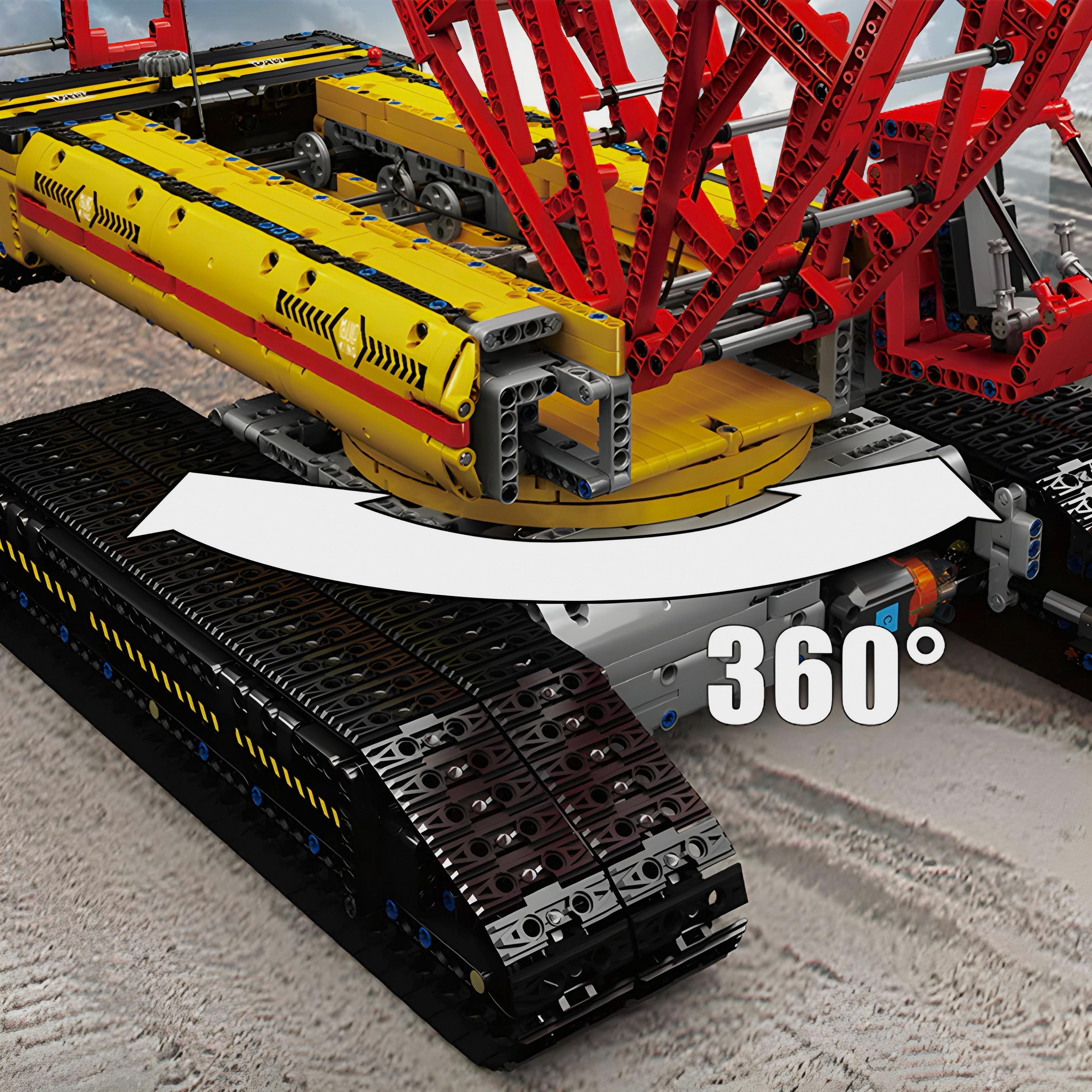 The 210cm Mega Dragline | 4317pcs