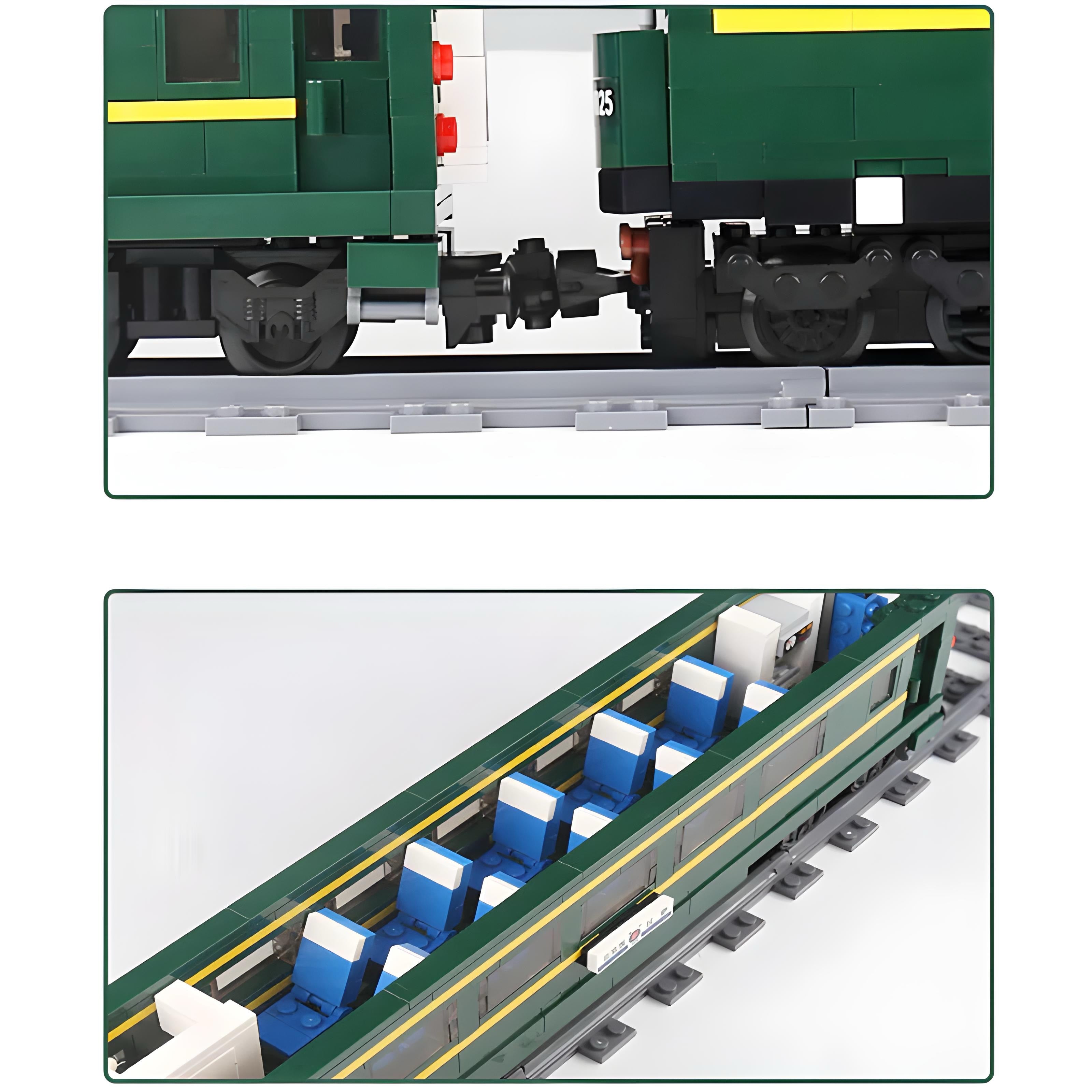 Remote Controlled Diesel Locomotive | 2086pcs