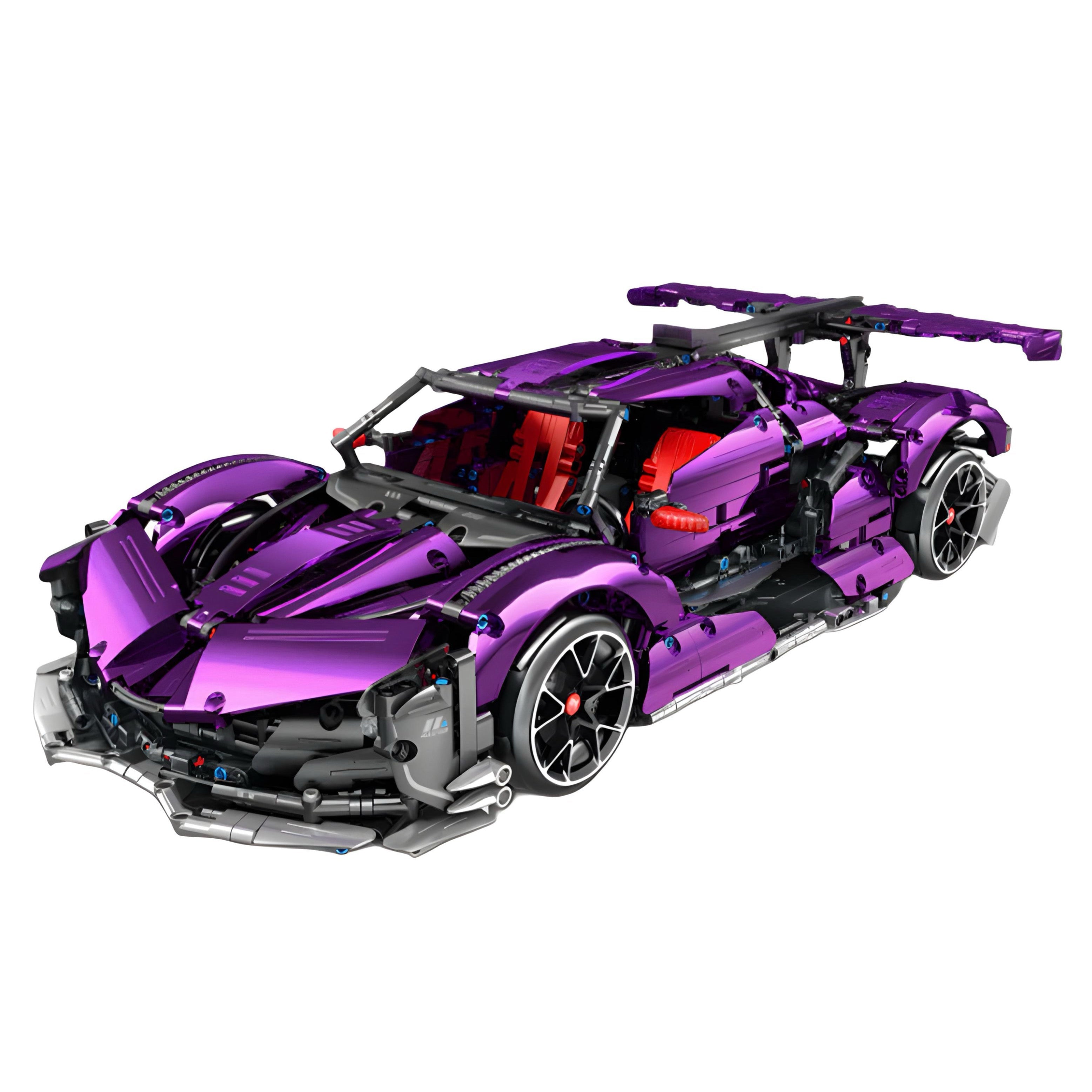Chrome Edition Drifting Hypercar | 2444pcs | Block World