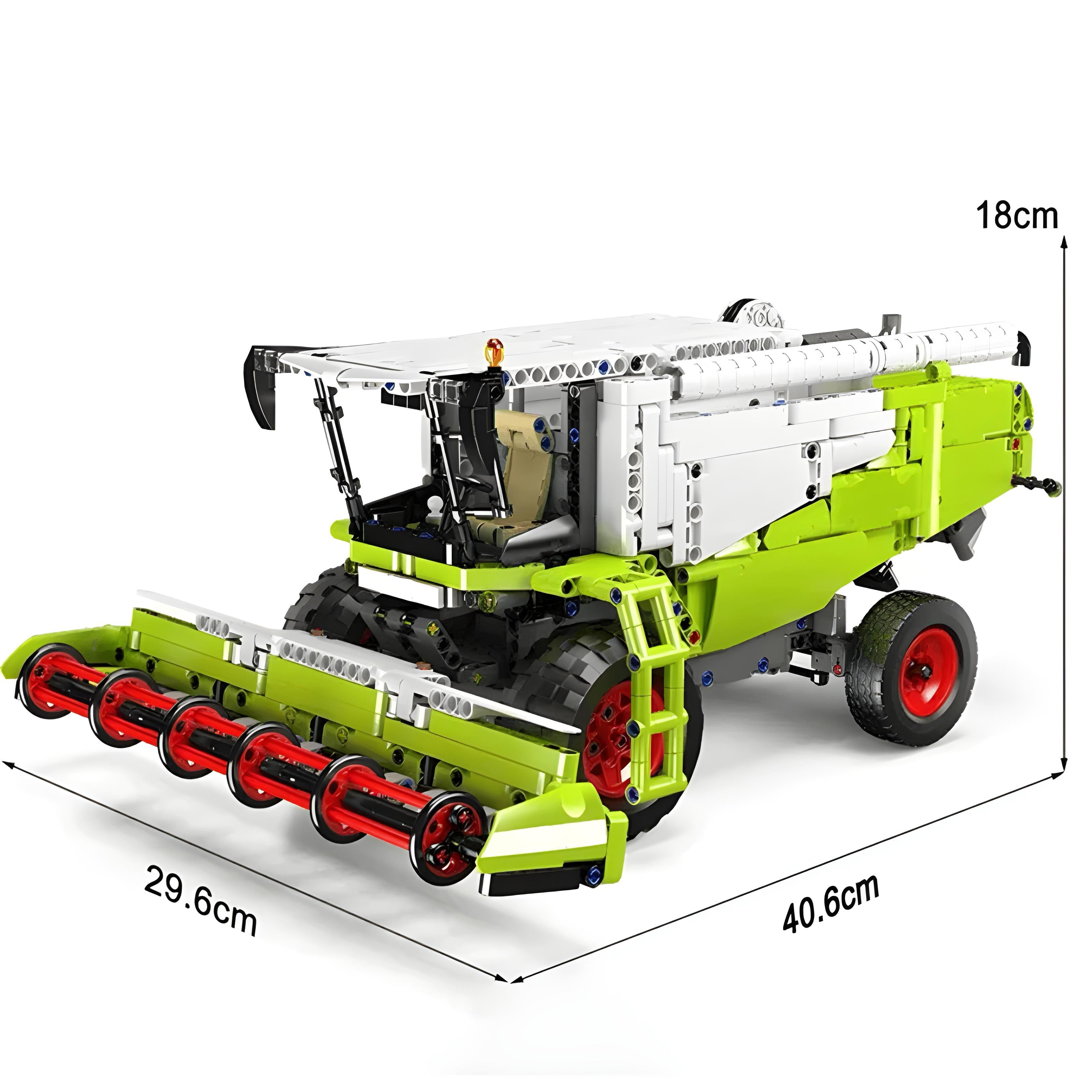 Remote Controlled Combine Harvester | 1264pcs