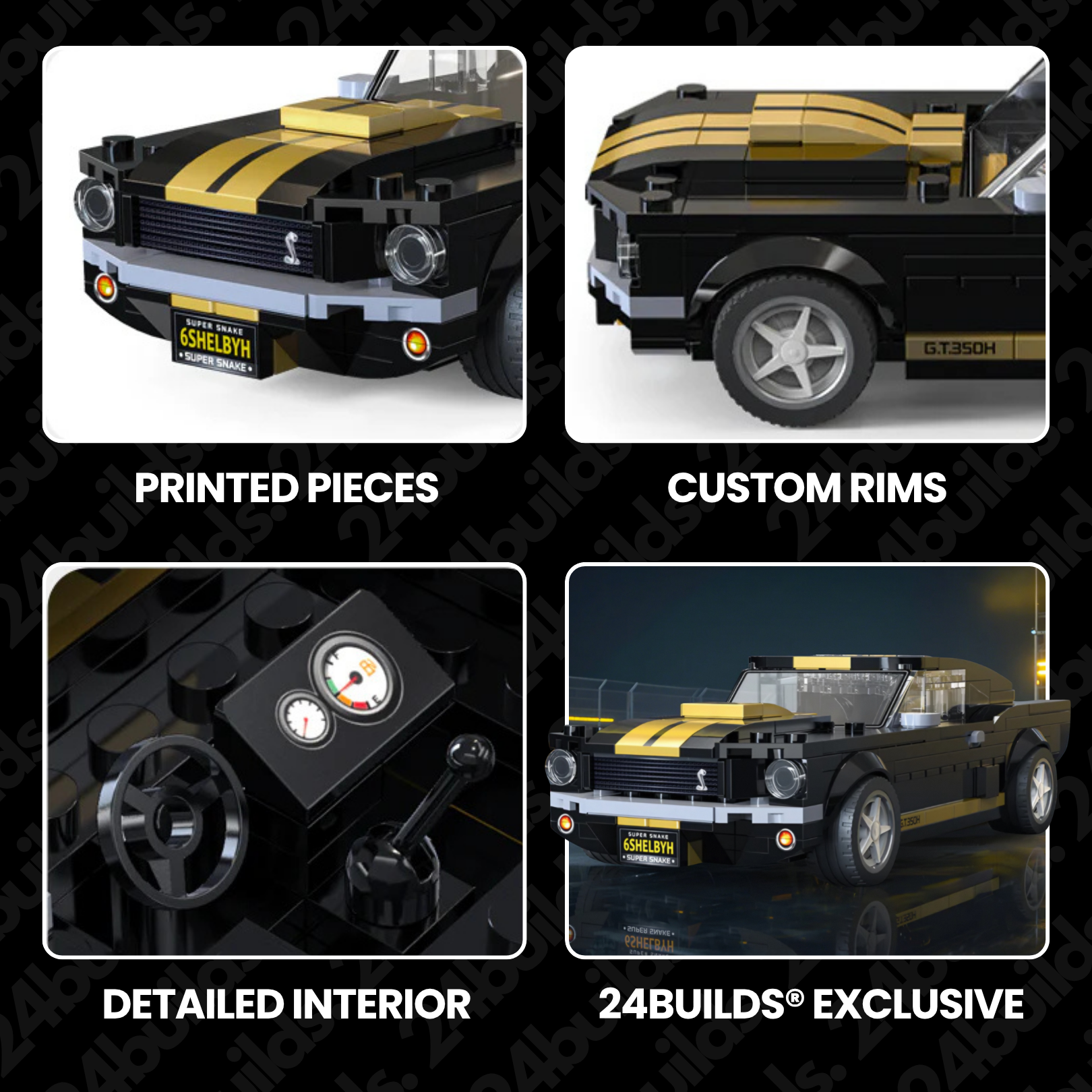 Shelby Gt350h | 286pcs