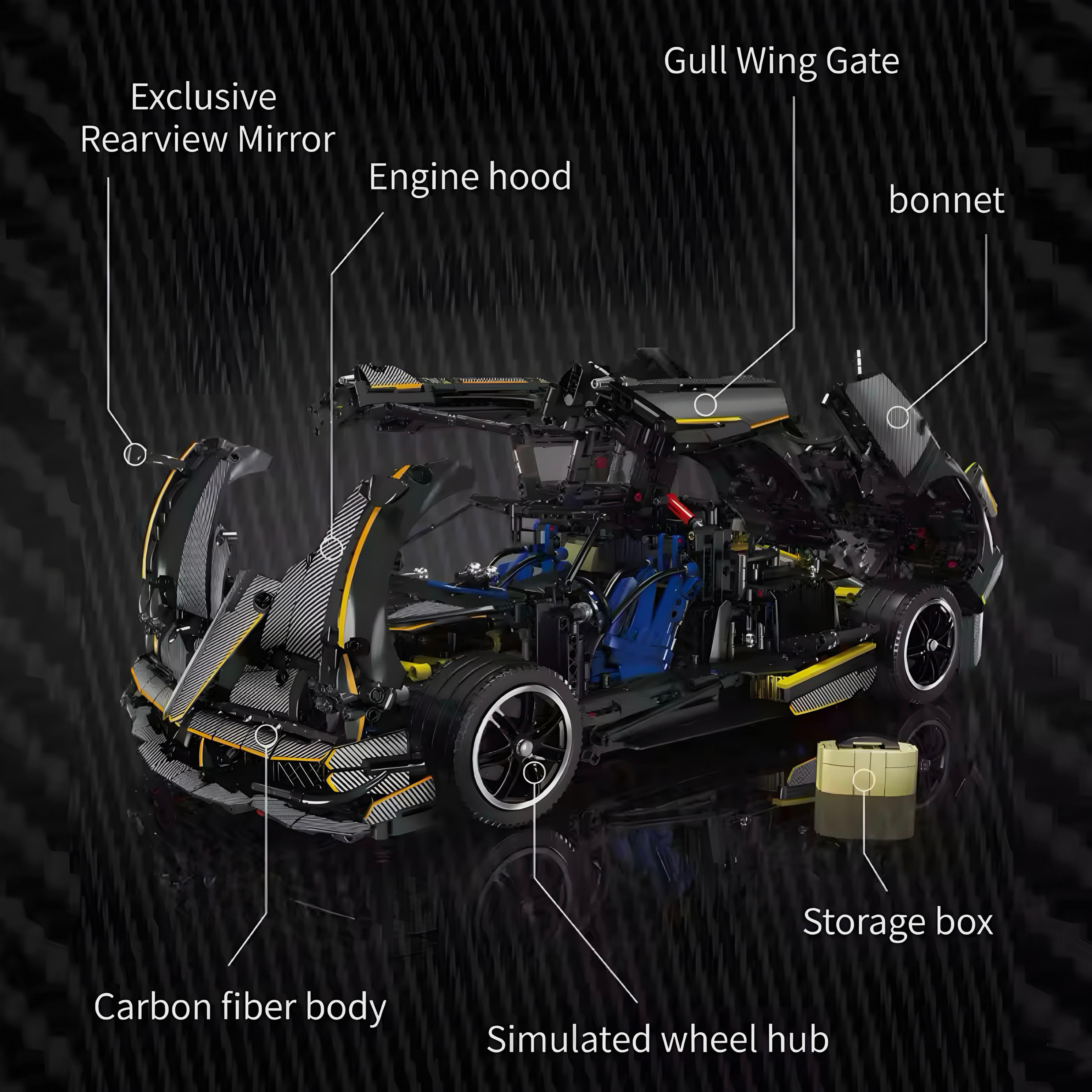 Collector's Huayra Carbon Fiber Edition | 4802pcs