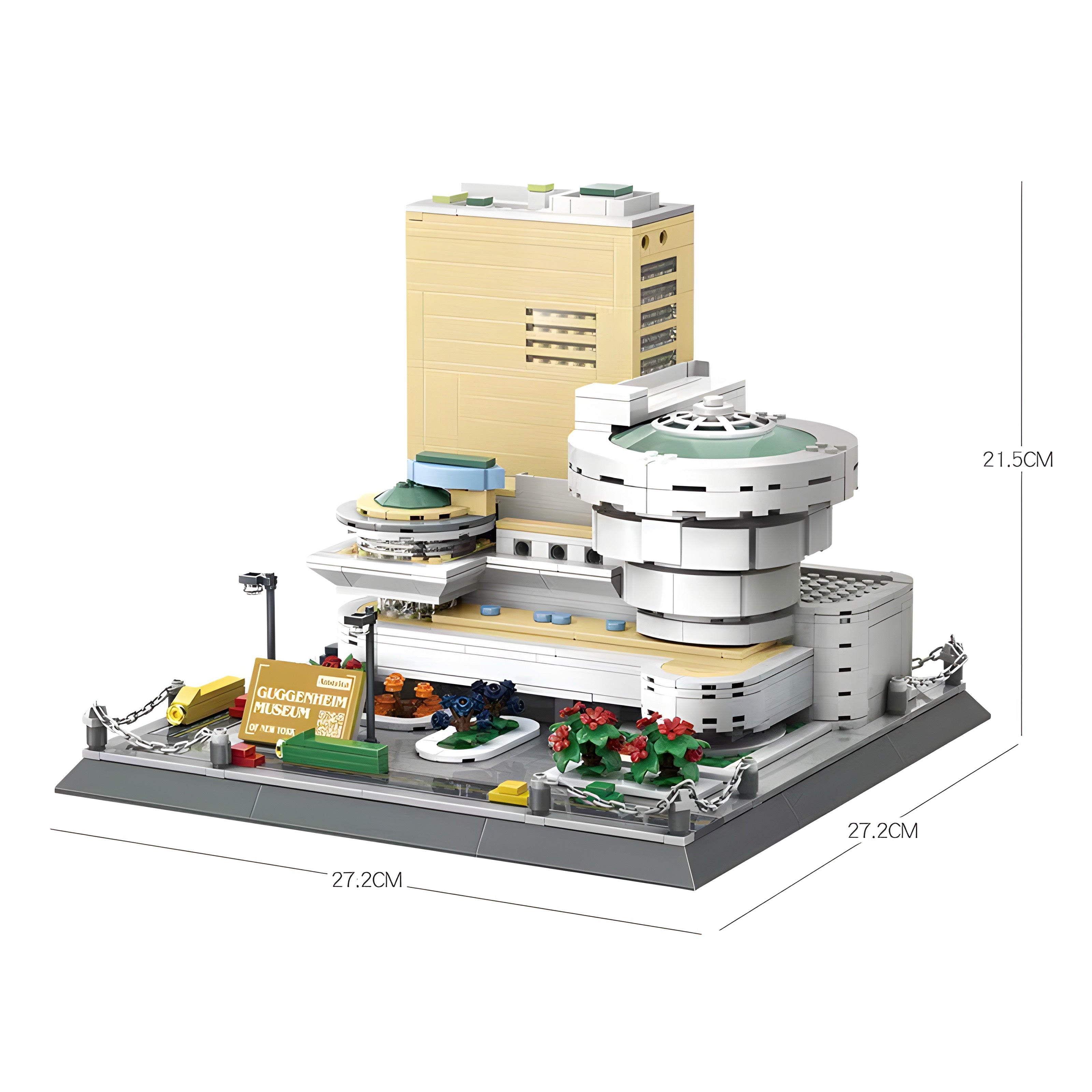 Guggenheim Museum | 904pcs | Block World