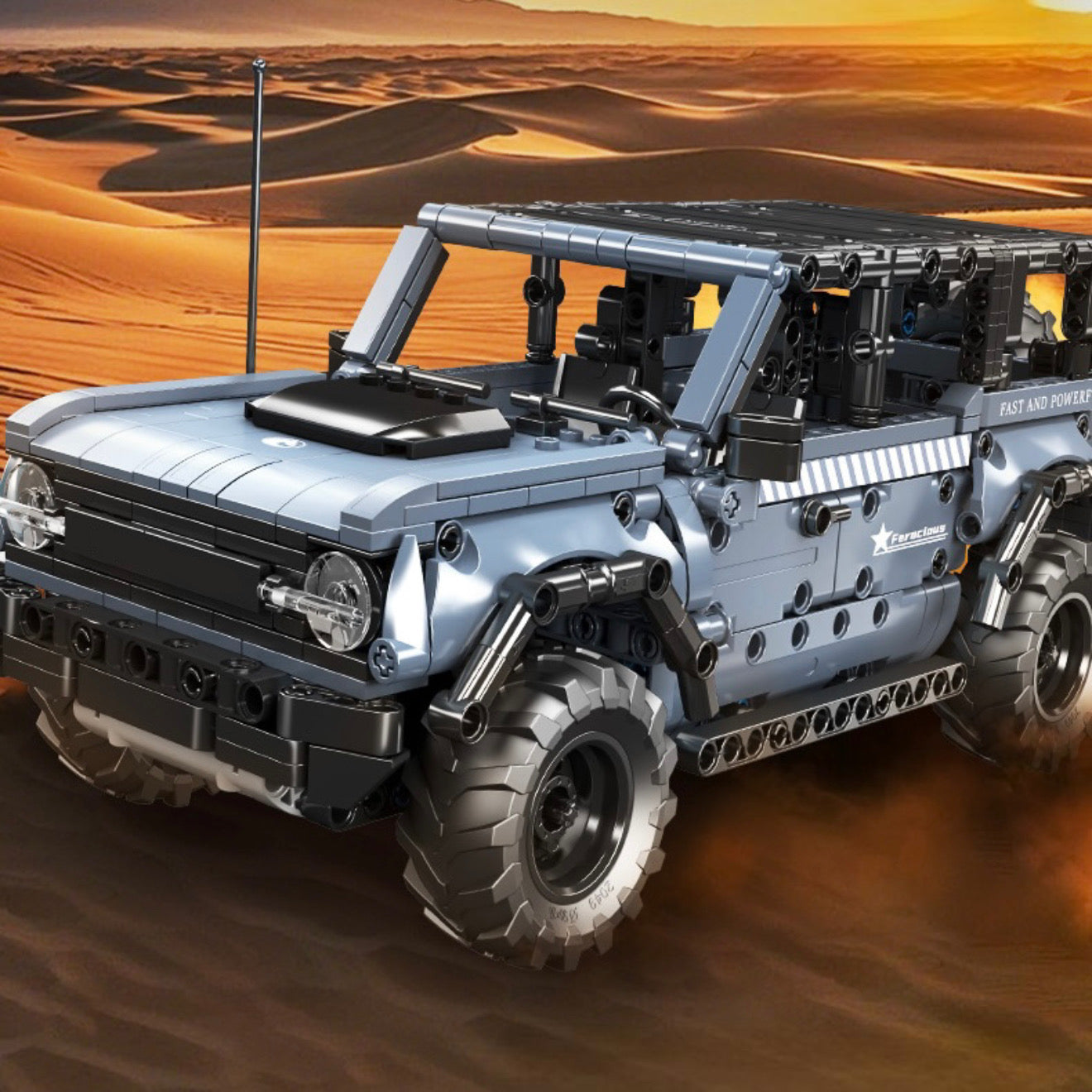 2024 American Off Roader | 828pcs | Block World