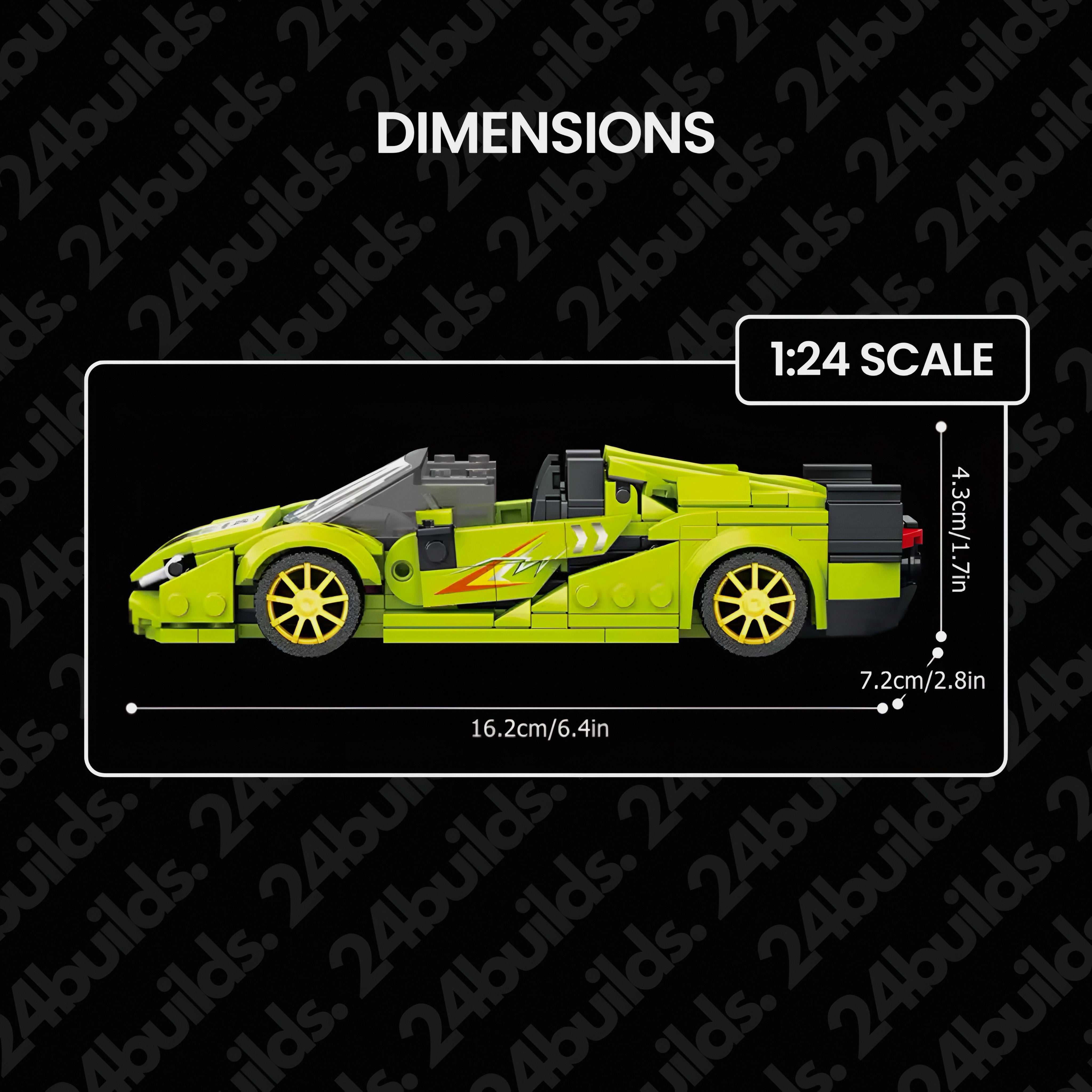 Italian V12 Hybrid Hypercar | 368pcs | Block World