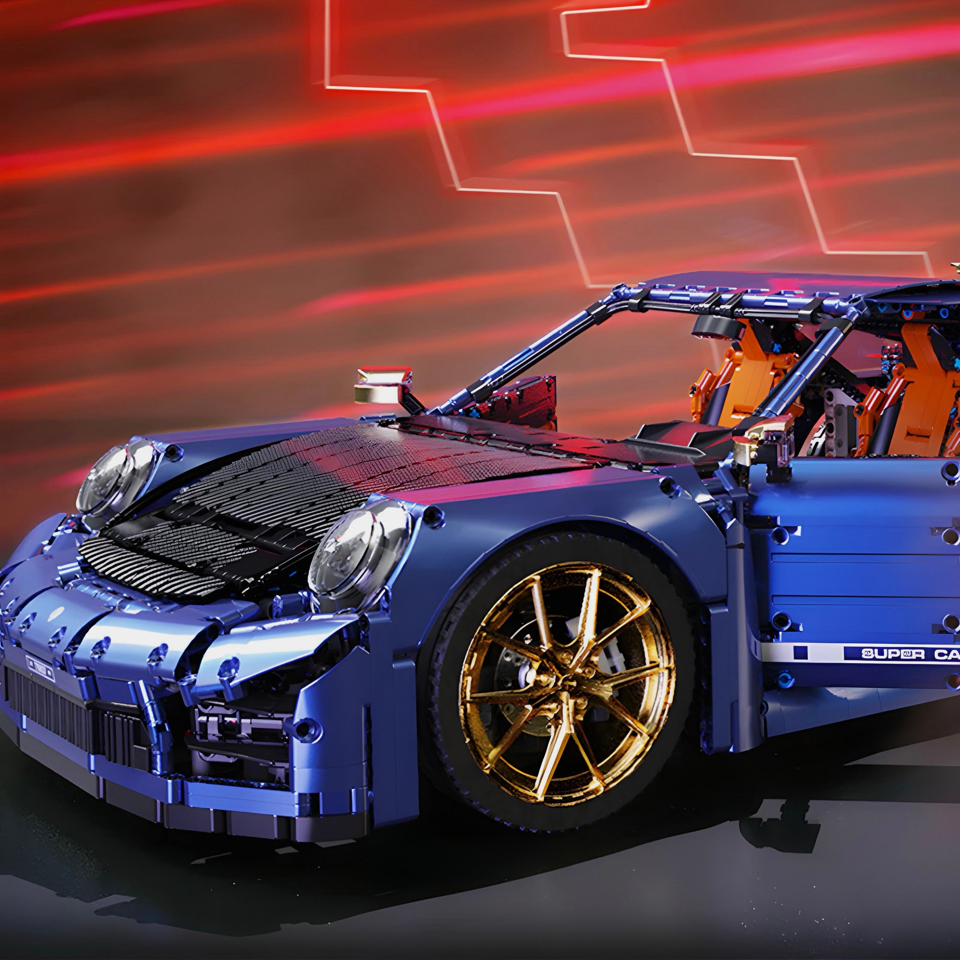 The Largest Ever Car Model | 5587pcs