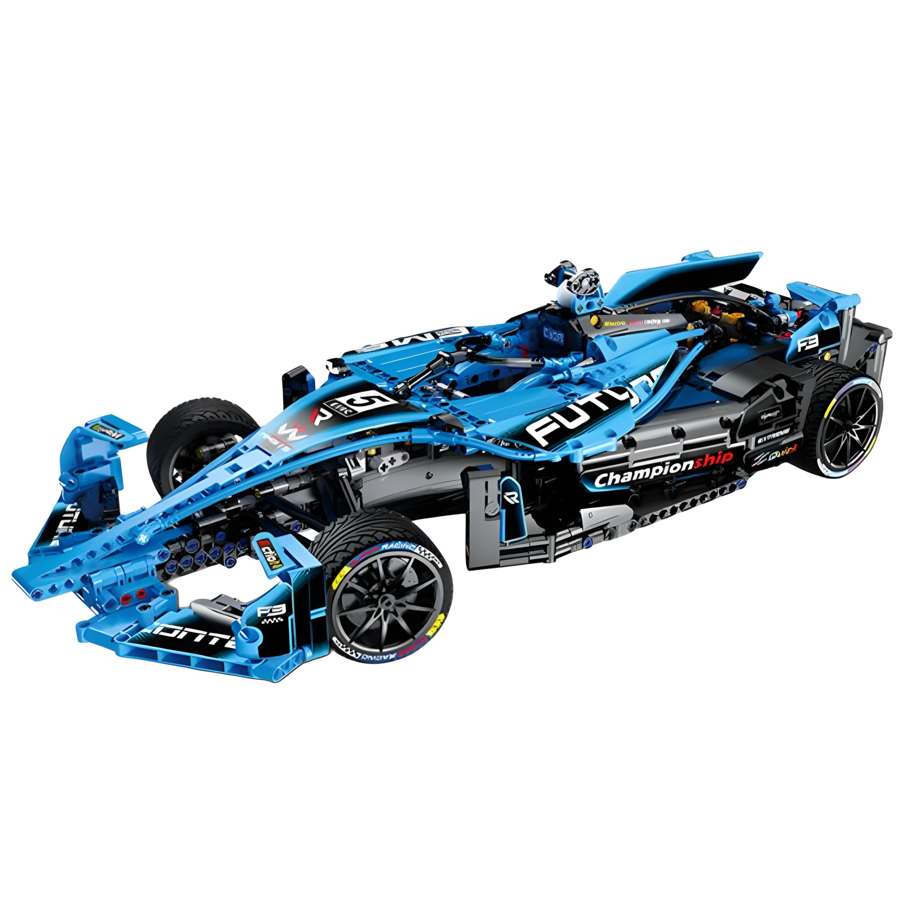 Gen 2 Electric Single Seater Race Car | 1666pc | Block World