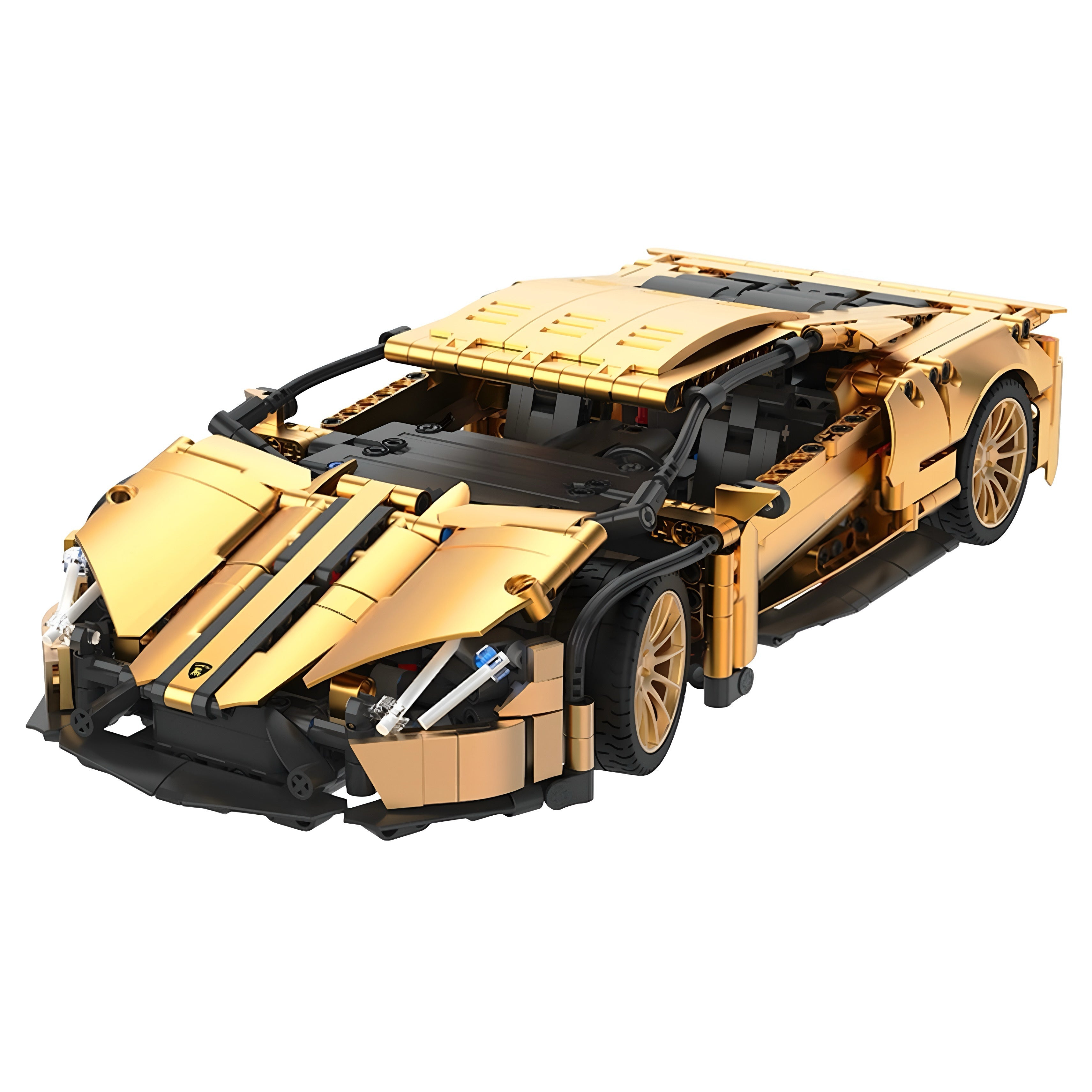 Gold Edition Italian Supercar | 1312pcs | Block World