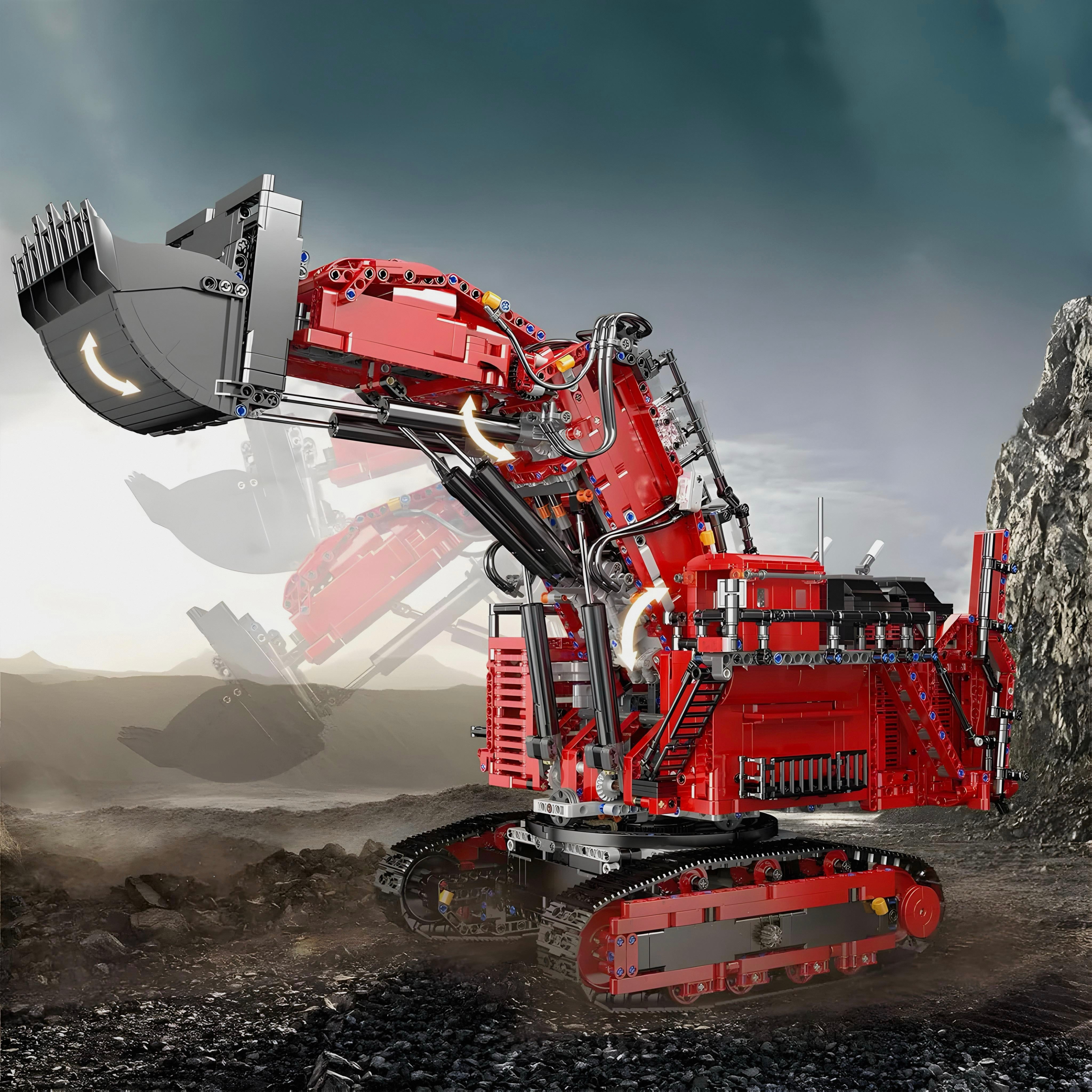 Remote Controlled Heavy Duty Excavator | 4768pcs