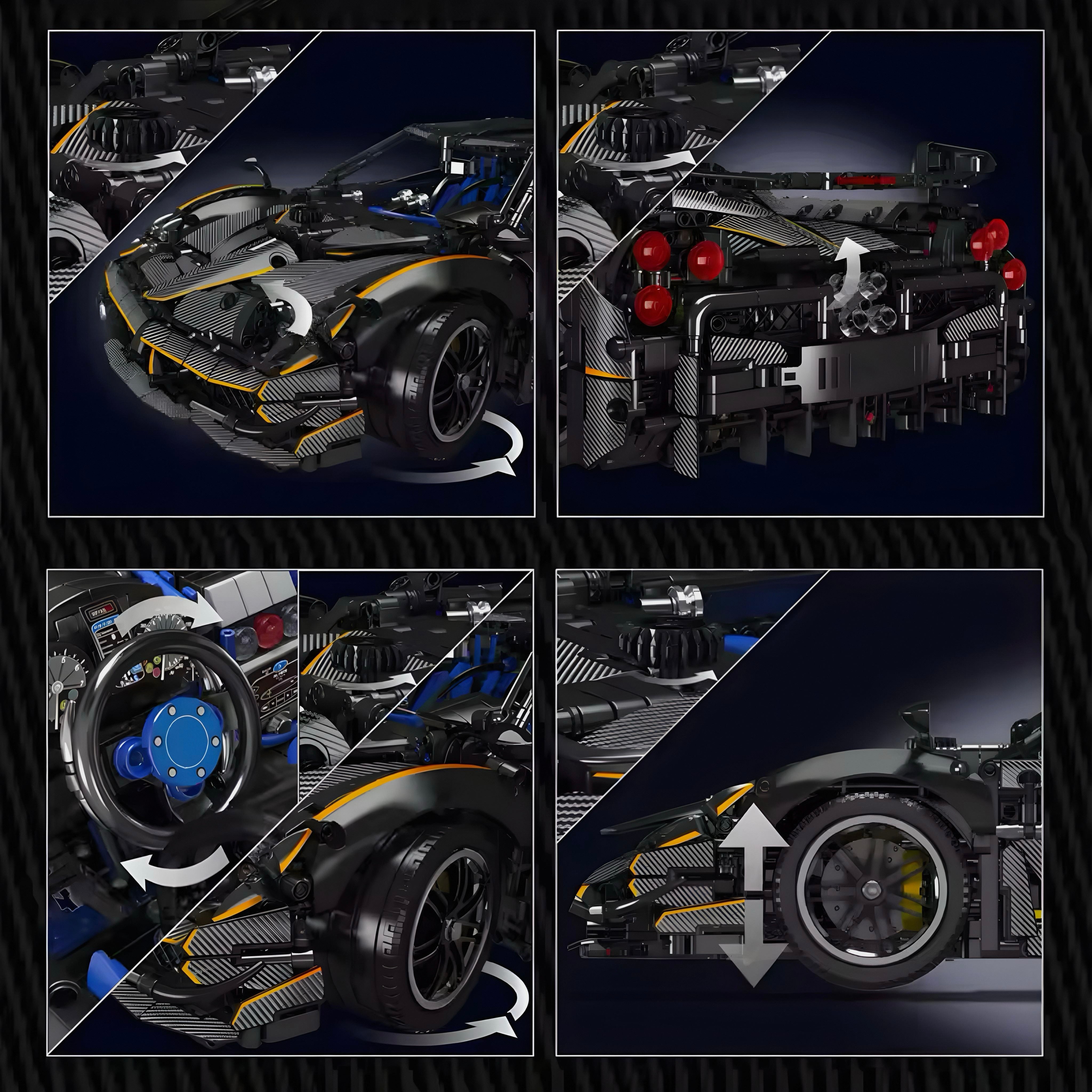 Collector's Huayra Carbon Fiber Edition | 4802 | Block World