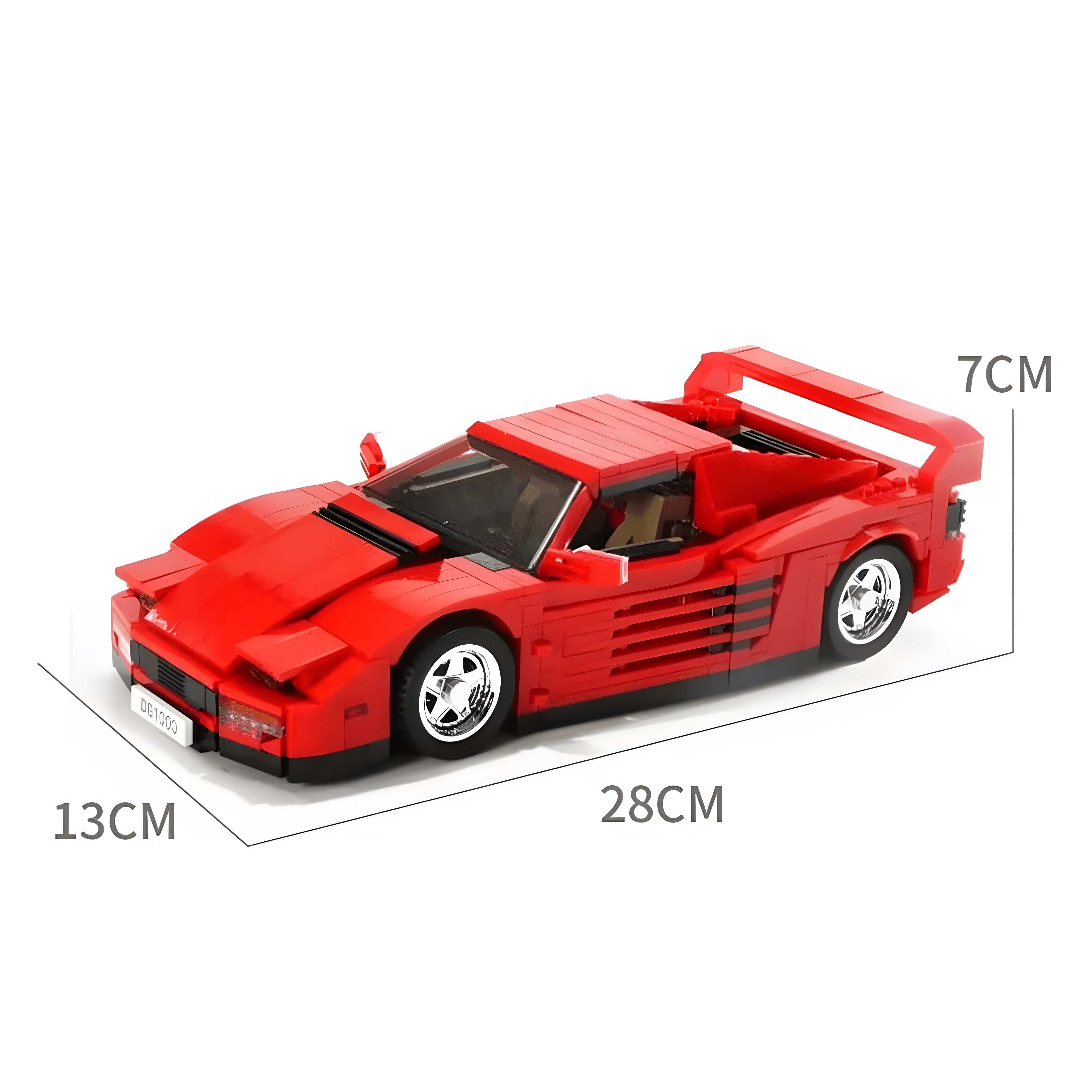80s V12 Italian Icon | 932pcs | Block World