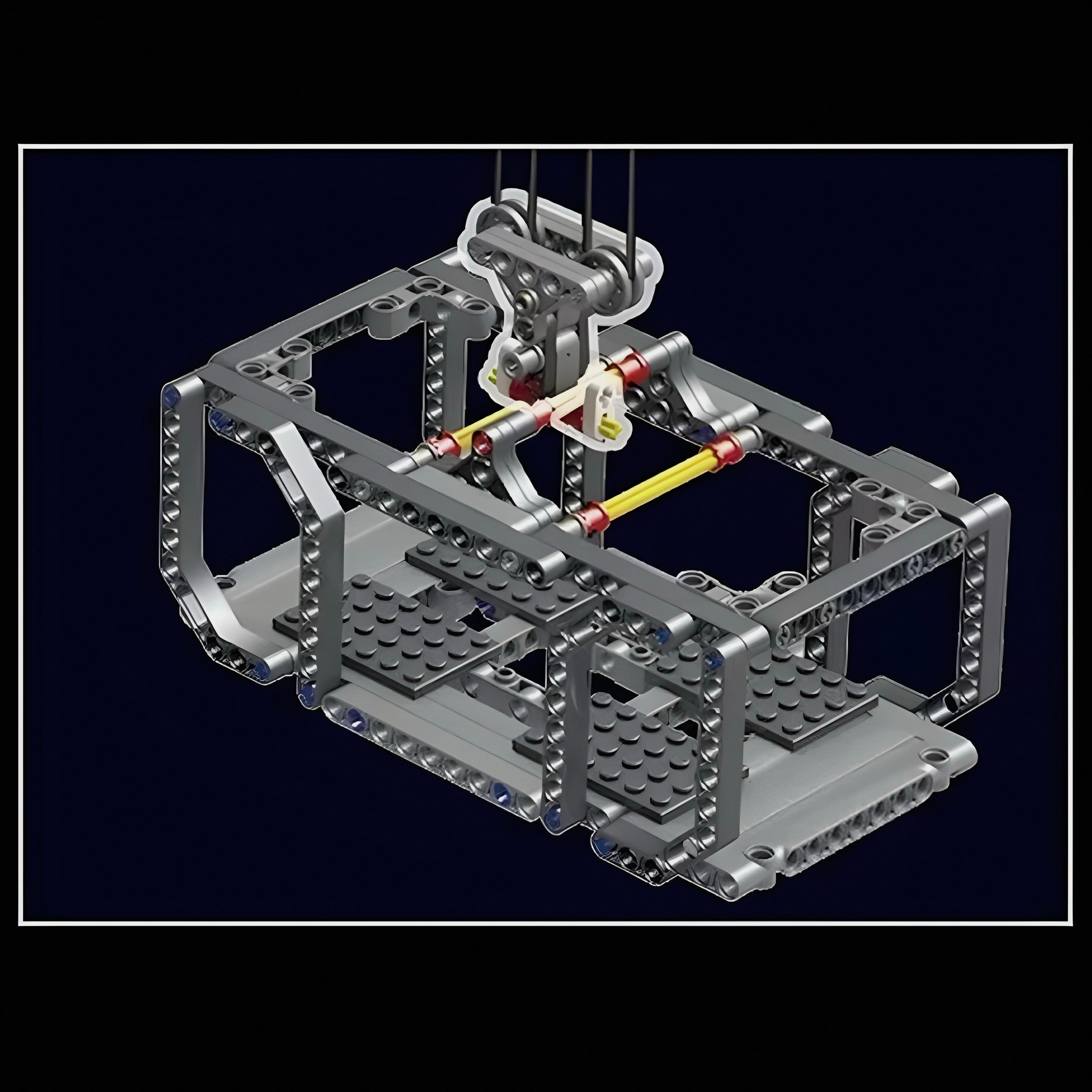 Remote Controlled 98cm Tower Crane | 1796pcs