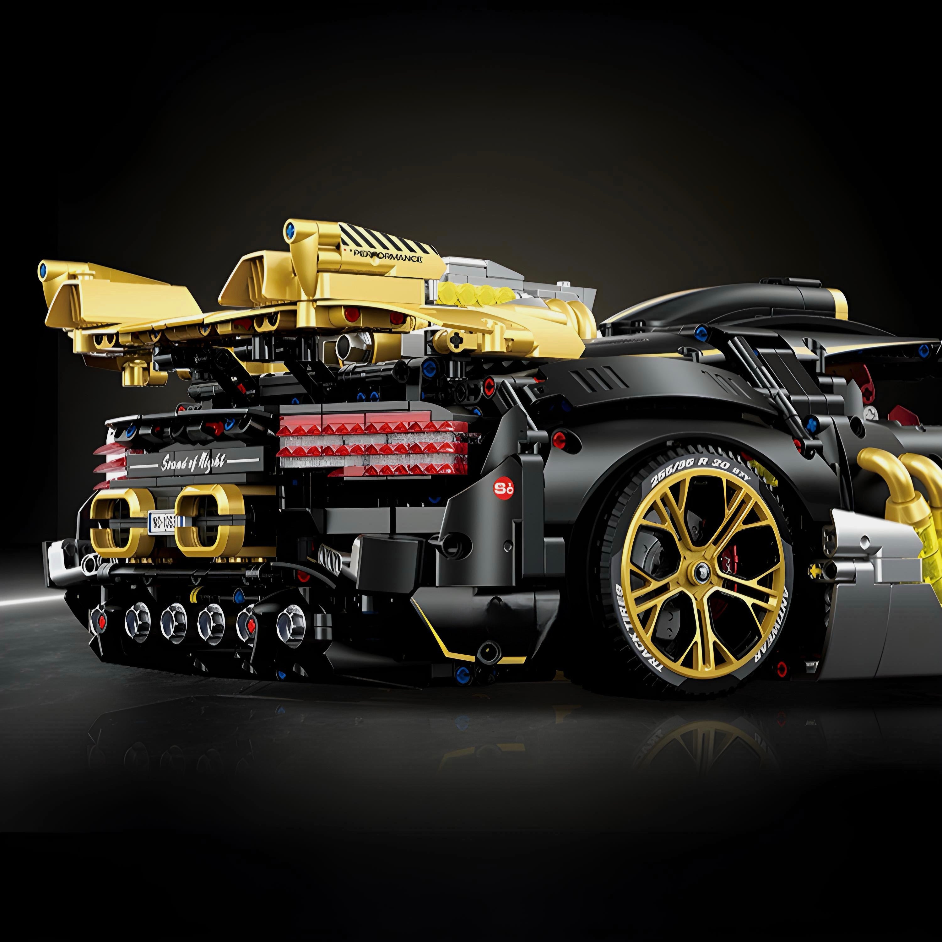 Cybertuned Hypercar | 4364pcs | Block World