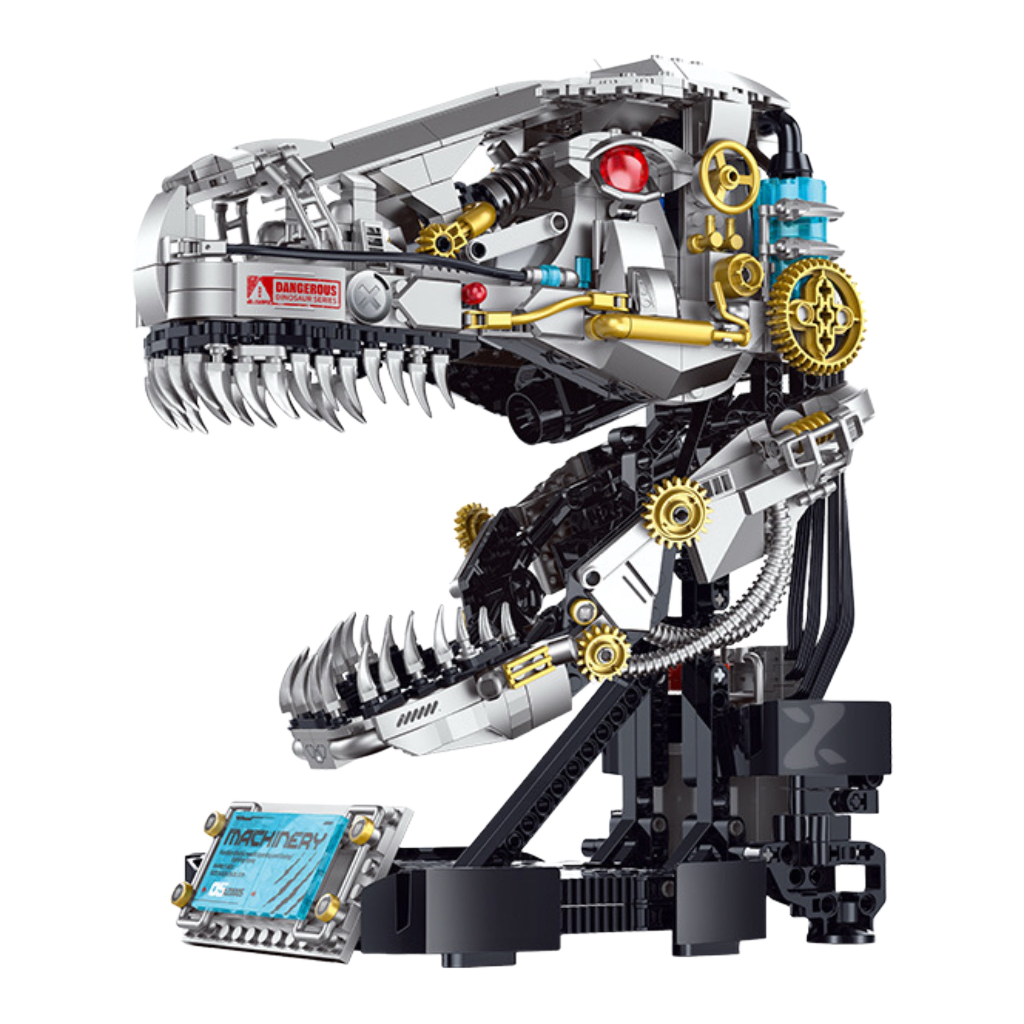 Cyber T-Rex Head | 918pcs | Block World