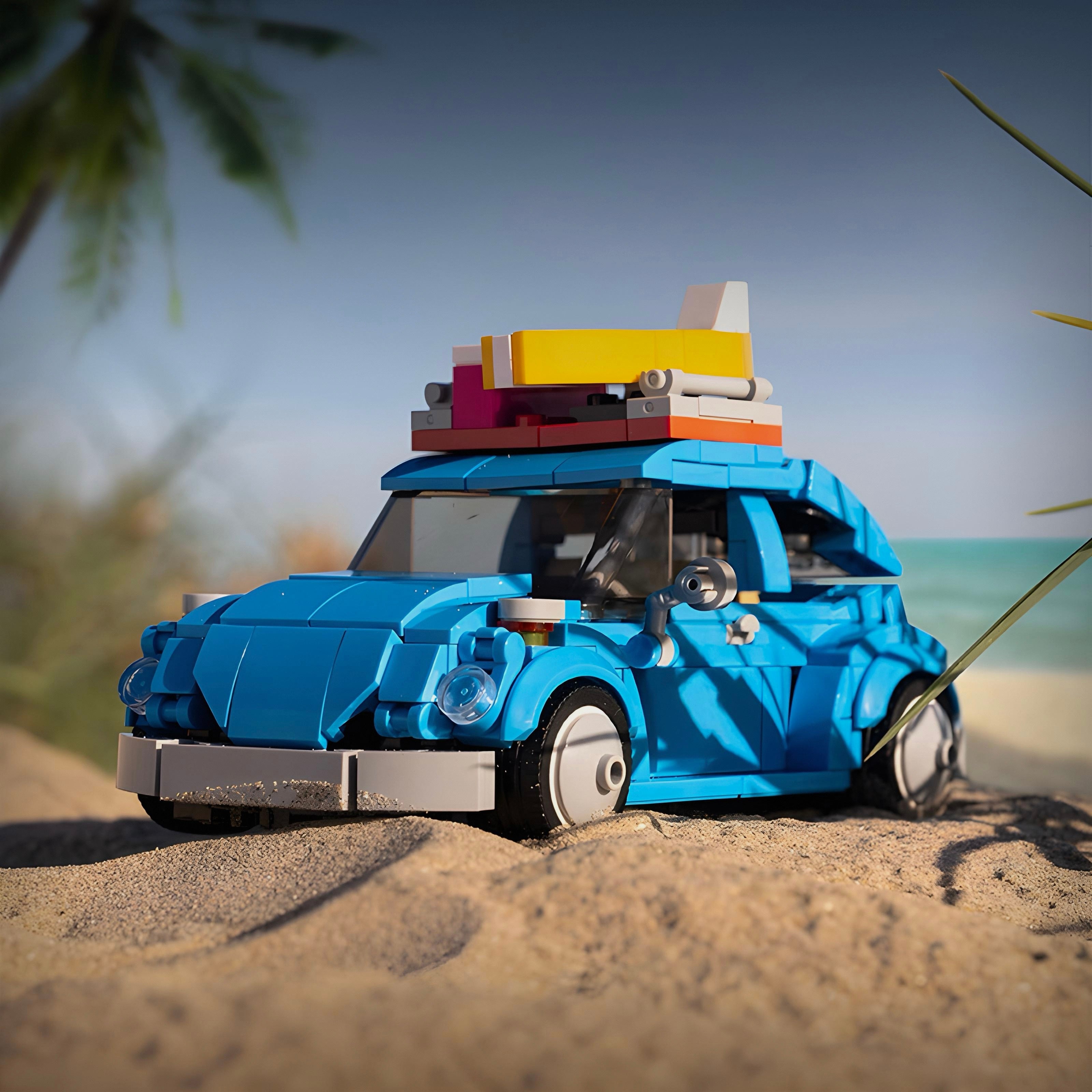 Camperized Beetle | 348pcs | Block World