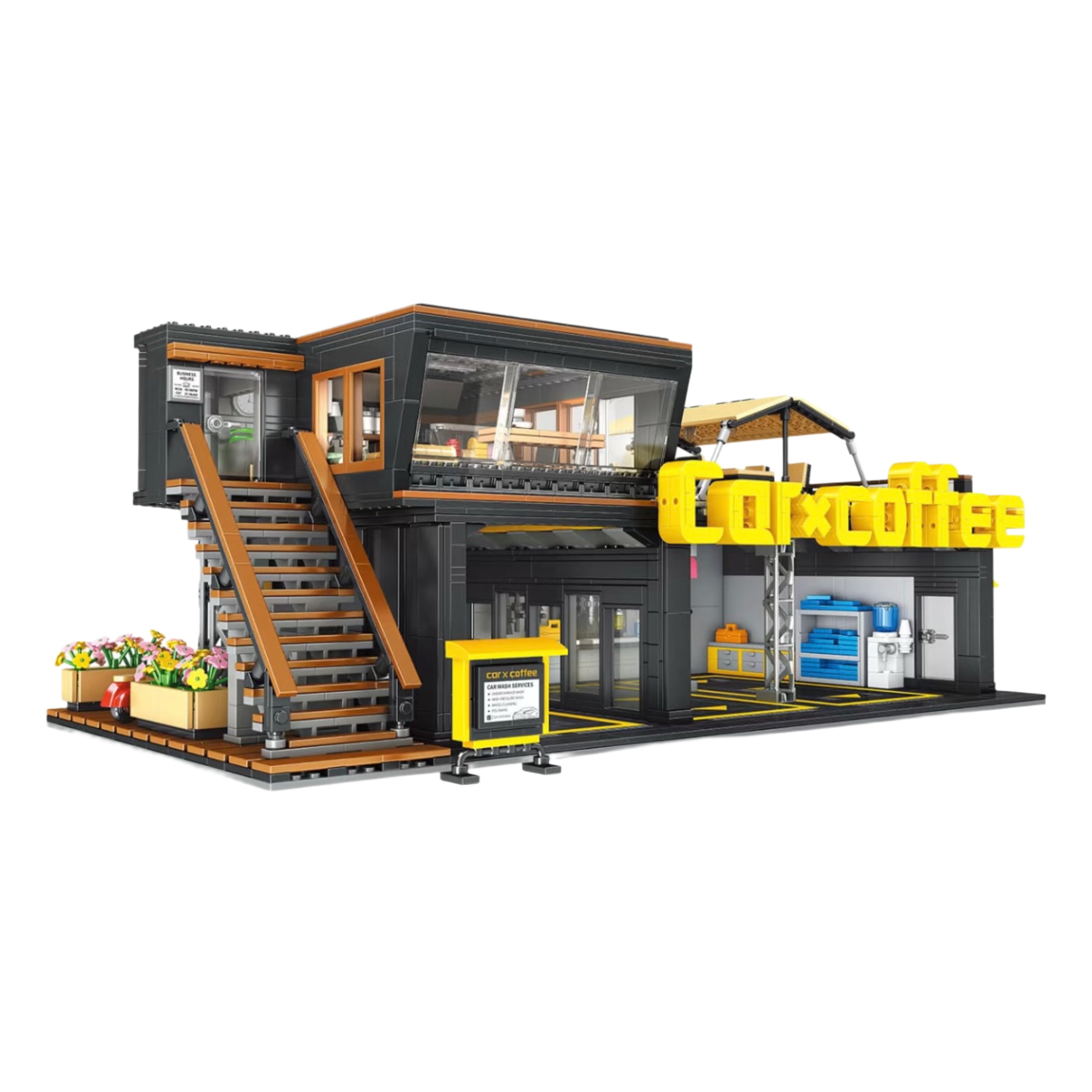 Coffee Car Club | 2498pcs | Block World