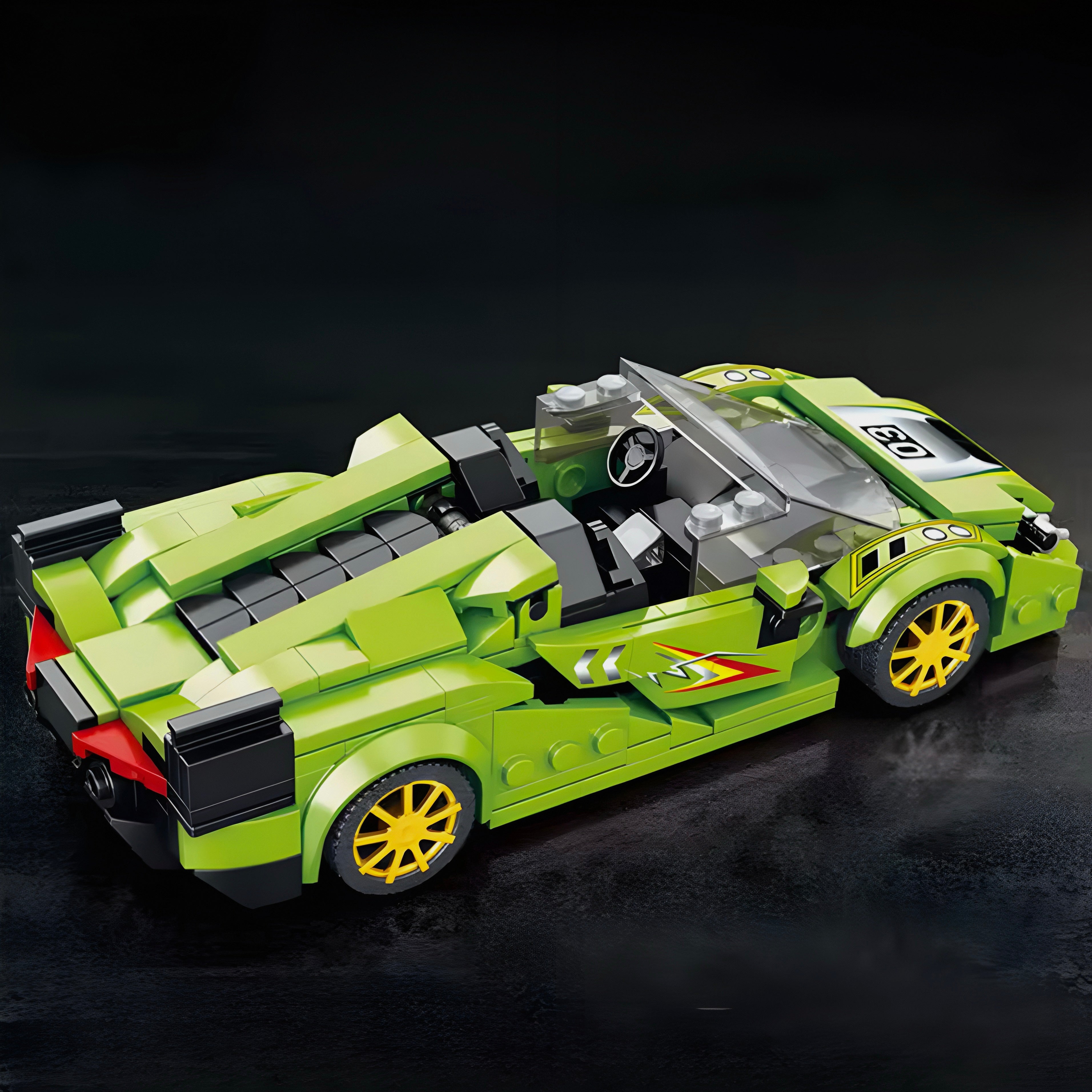 Italian V12 Hybrid Hypercar | 368pcs | Block World