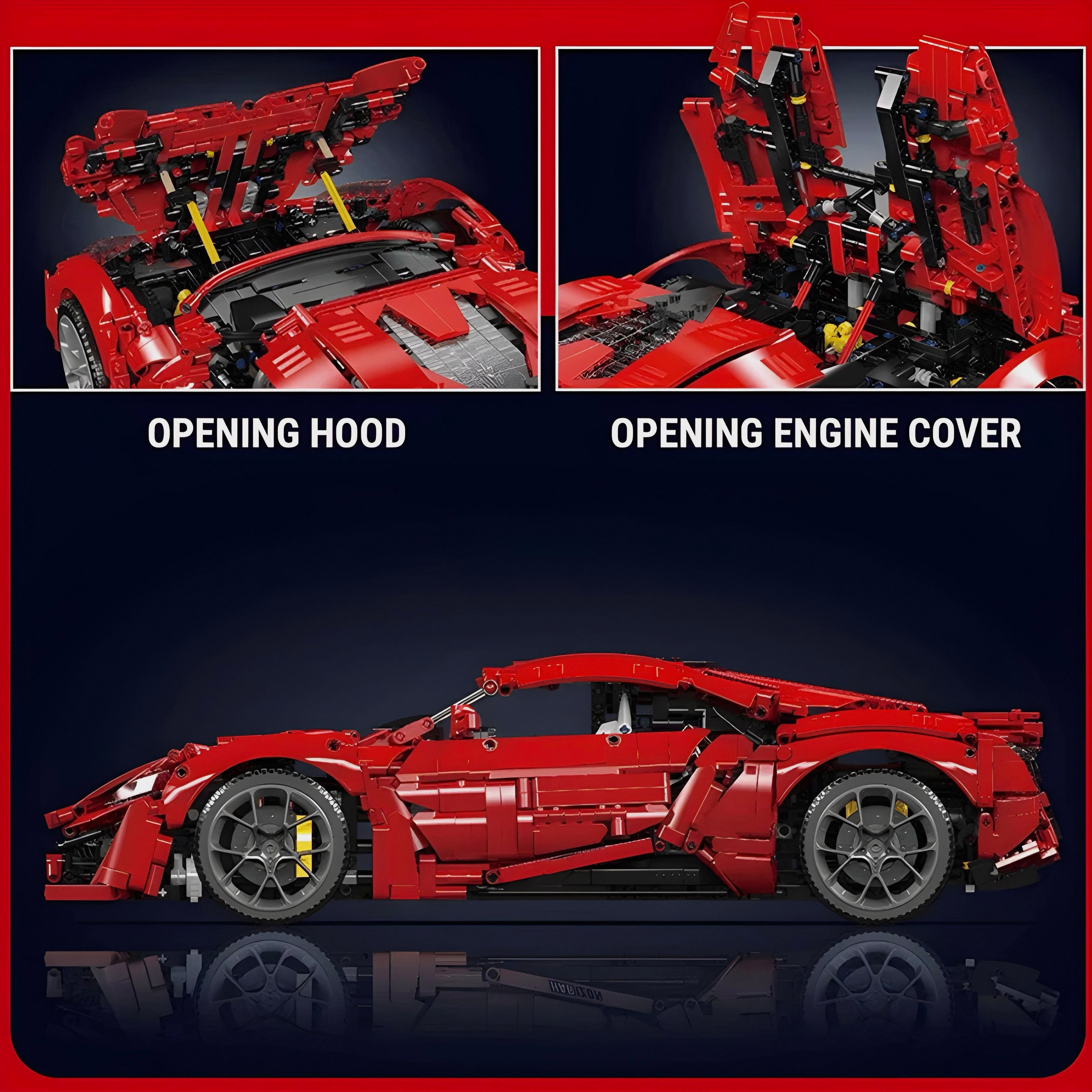Lebanese Hypercar | 4070pcs | Block World