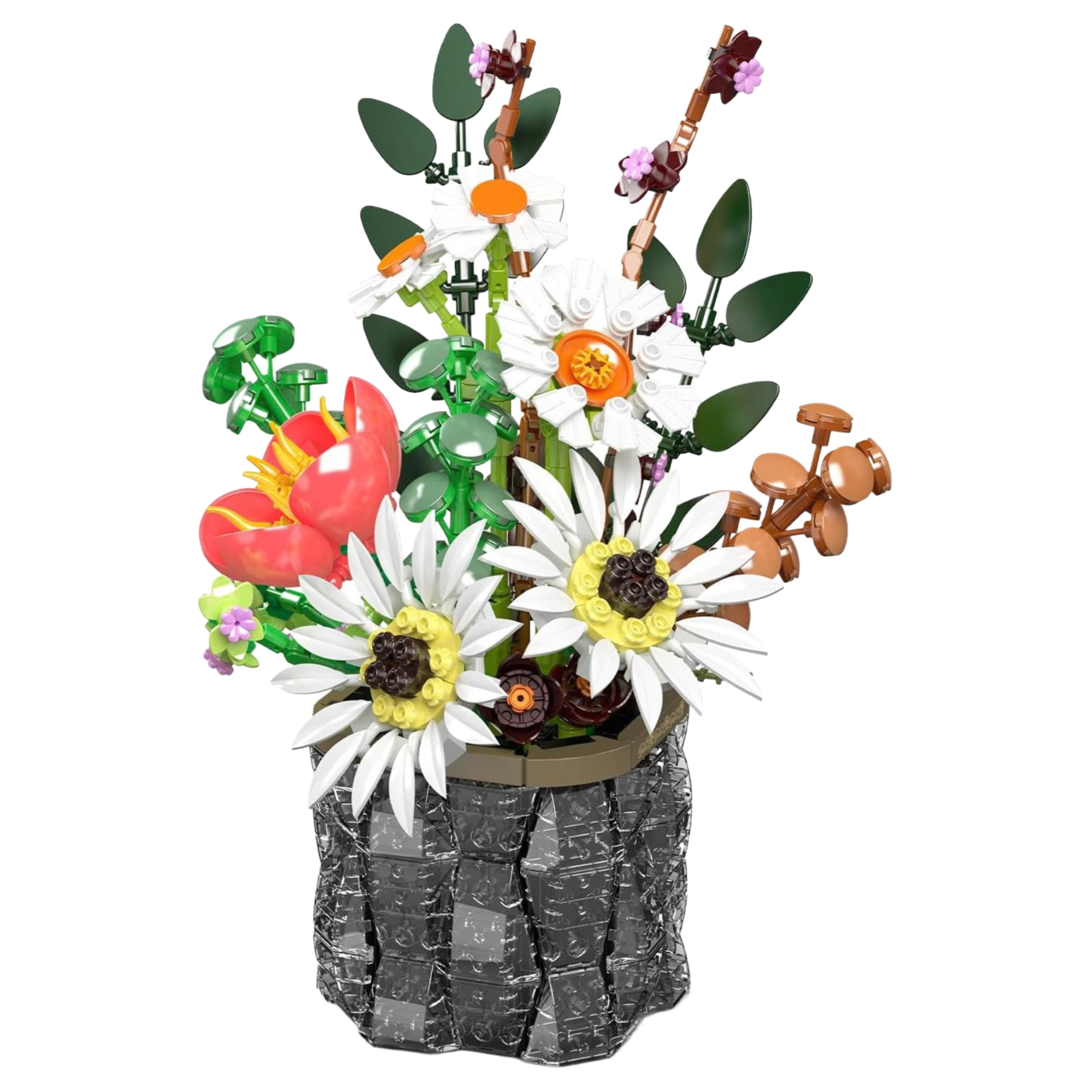 Blooming Flower Pot | 1158pcs | Block World