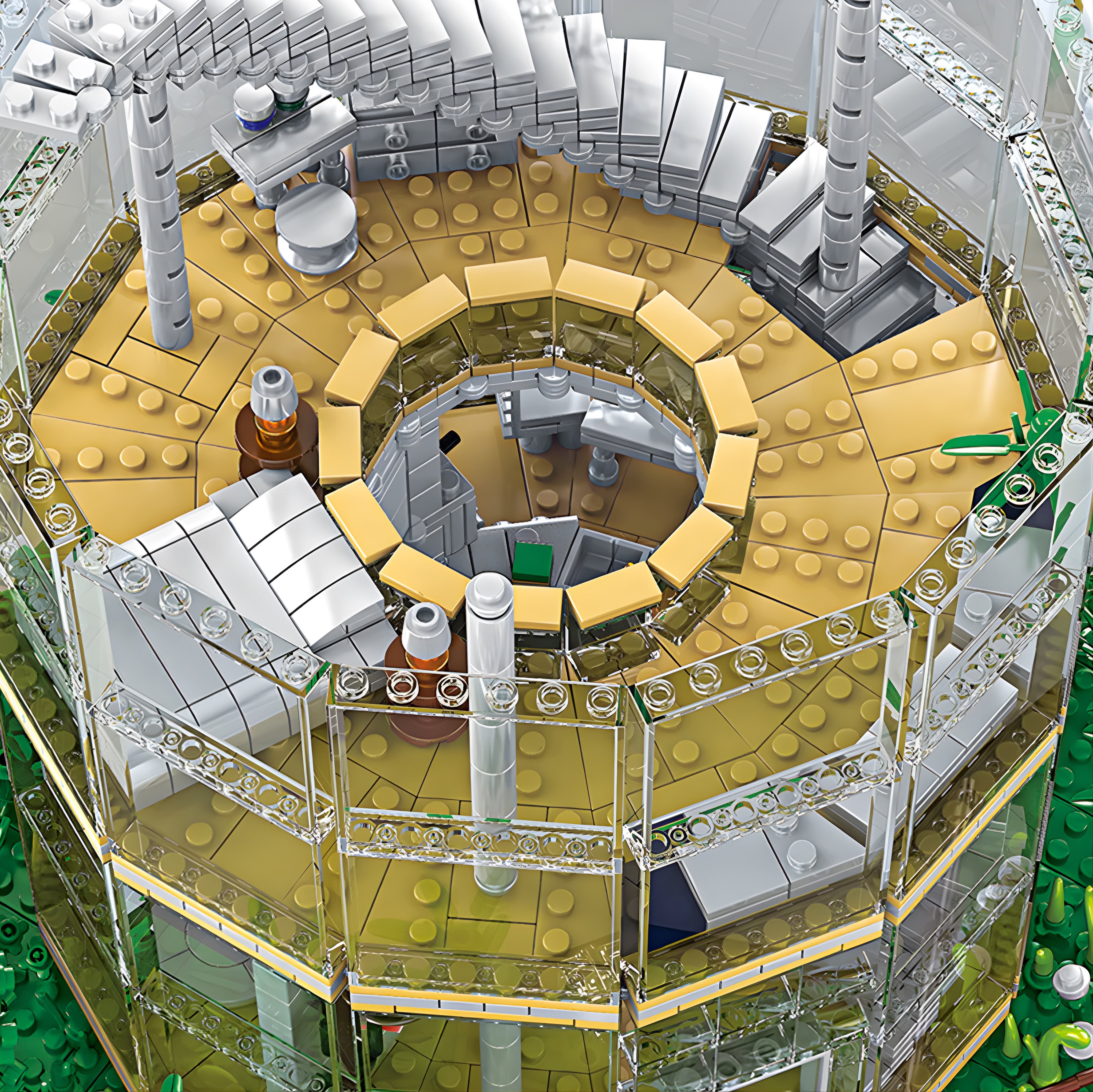 Glass Dome Tree House | 3495pcs | Block World