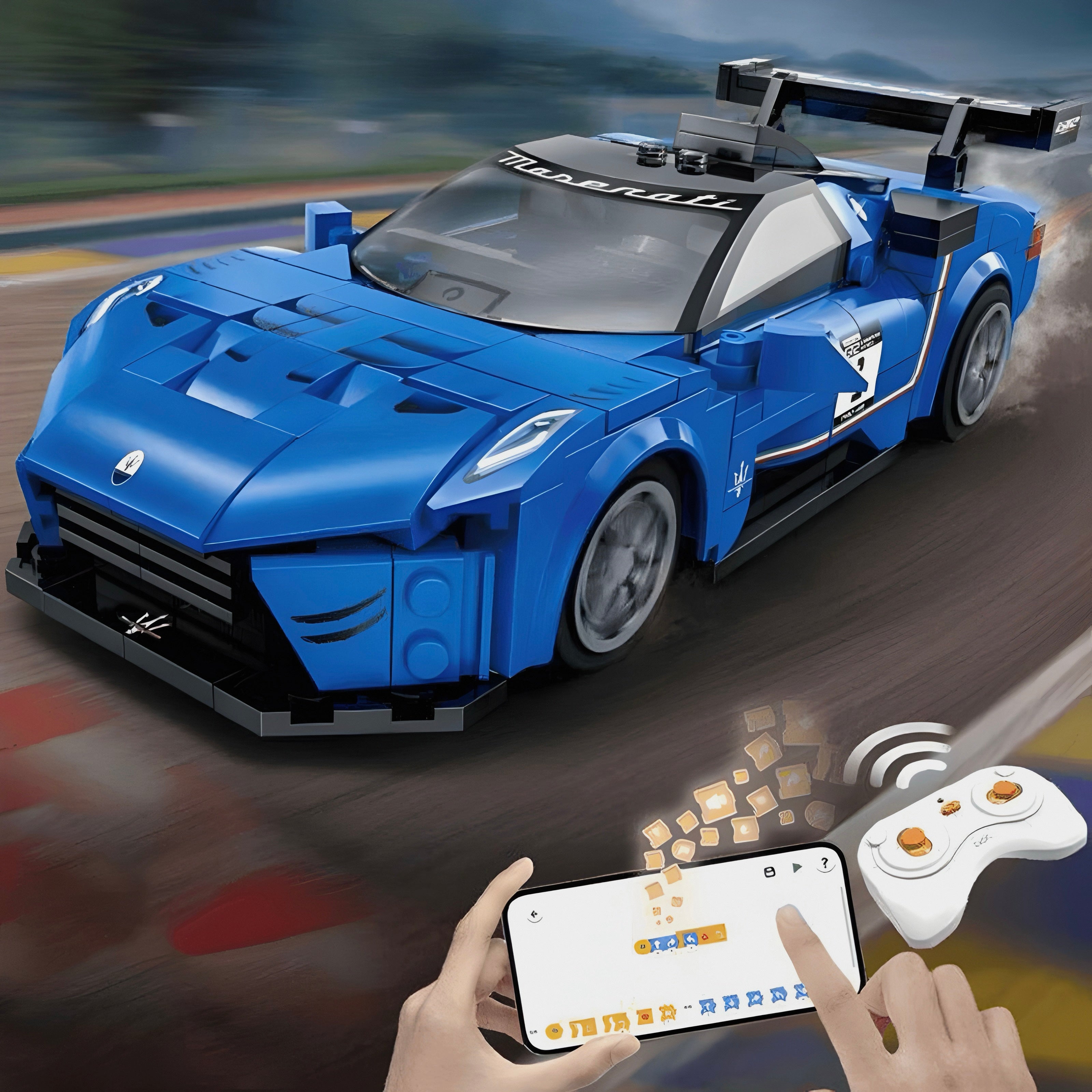 Remote Controlled Maserati GT2 | 320pcs