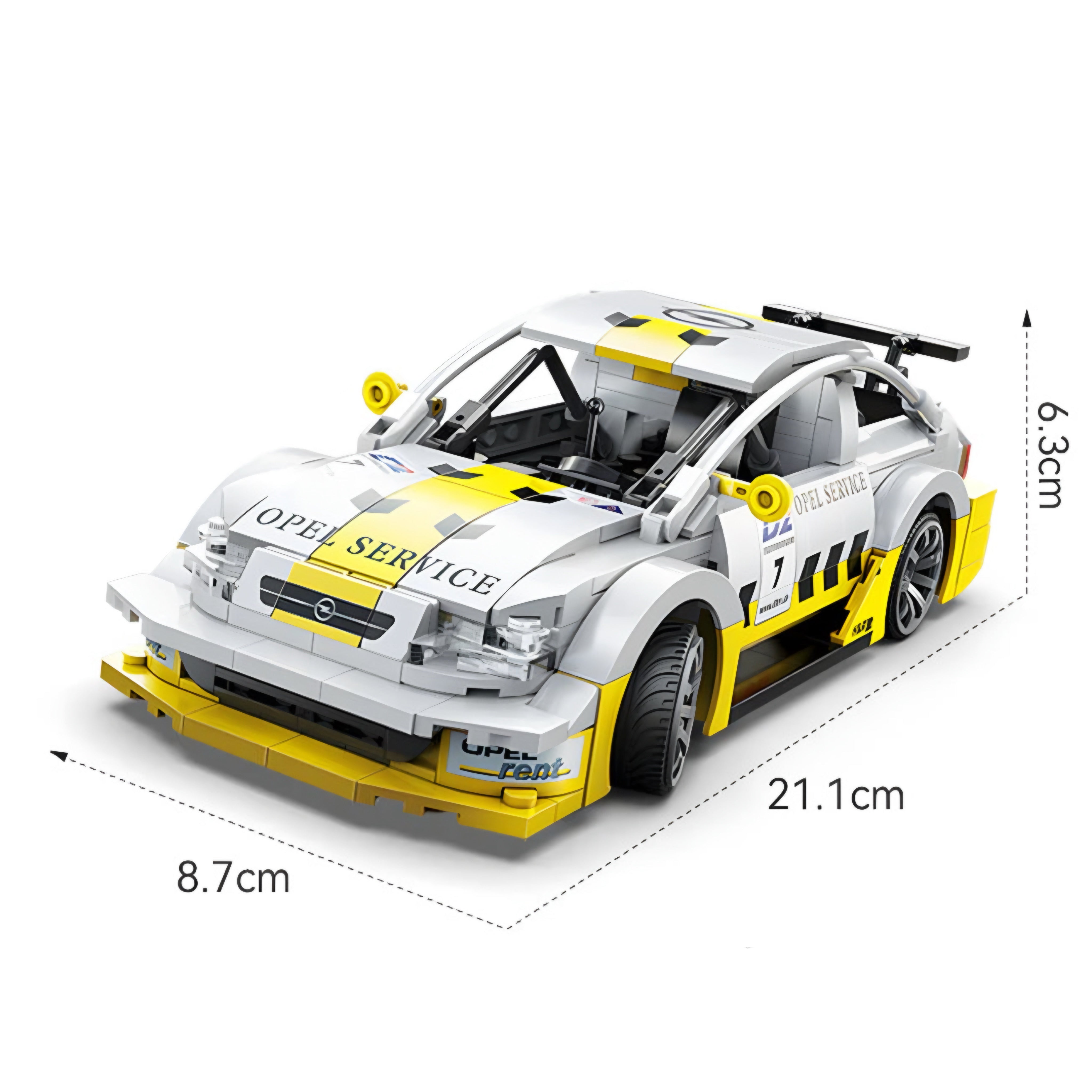 Remote Controlled Opel Astra V8 | 462pcs